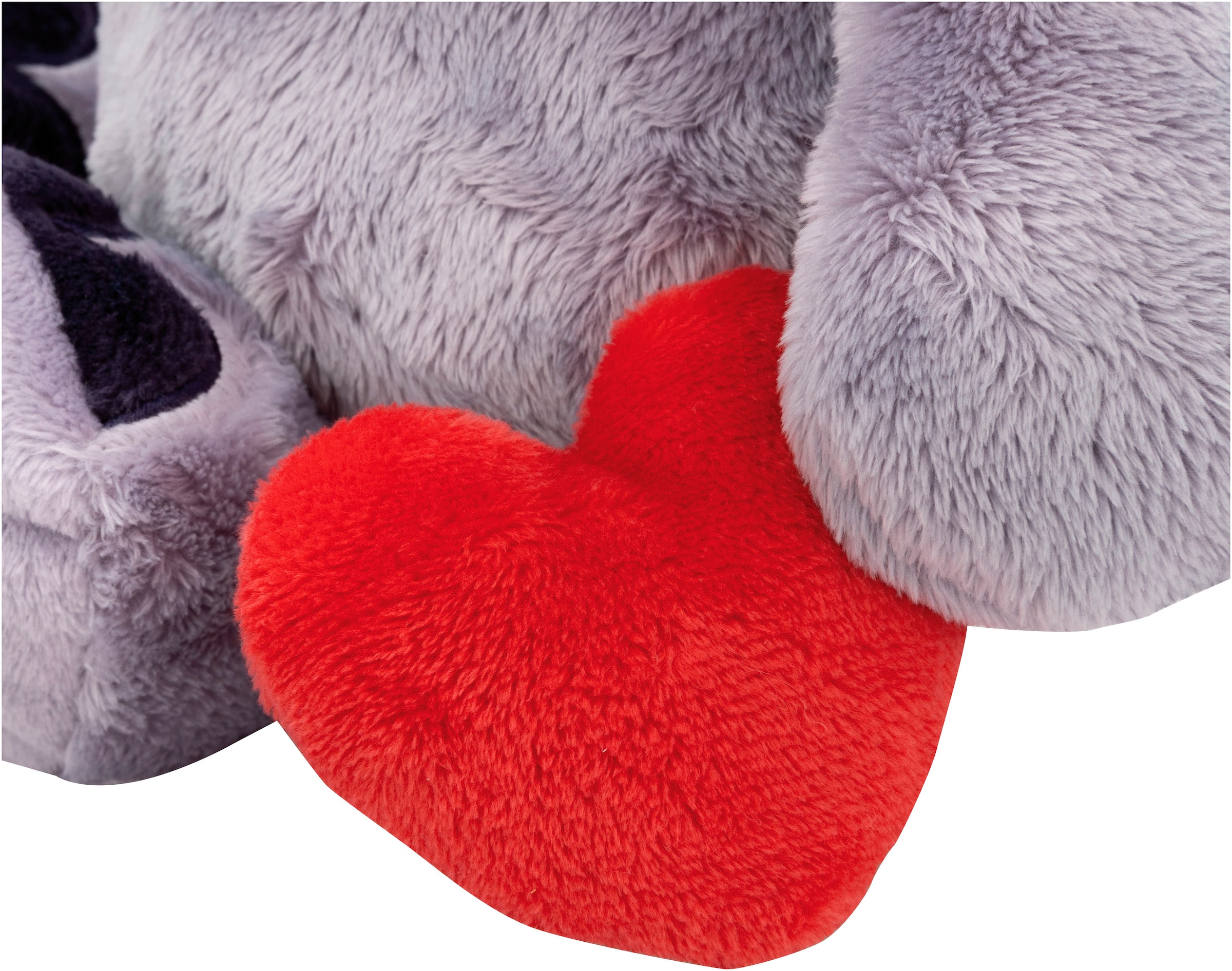 Nici Kuscheltier »Love, Elefant mit Magnet Herz dunkelgrau, 48cm schlenkernd«