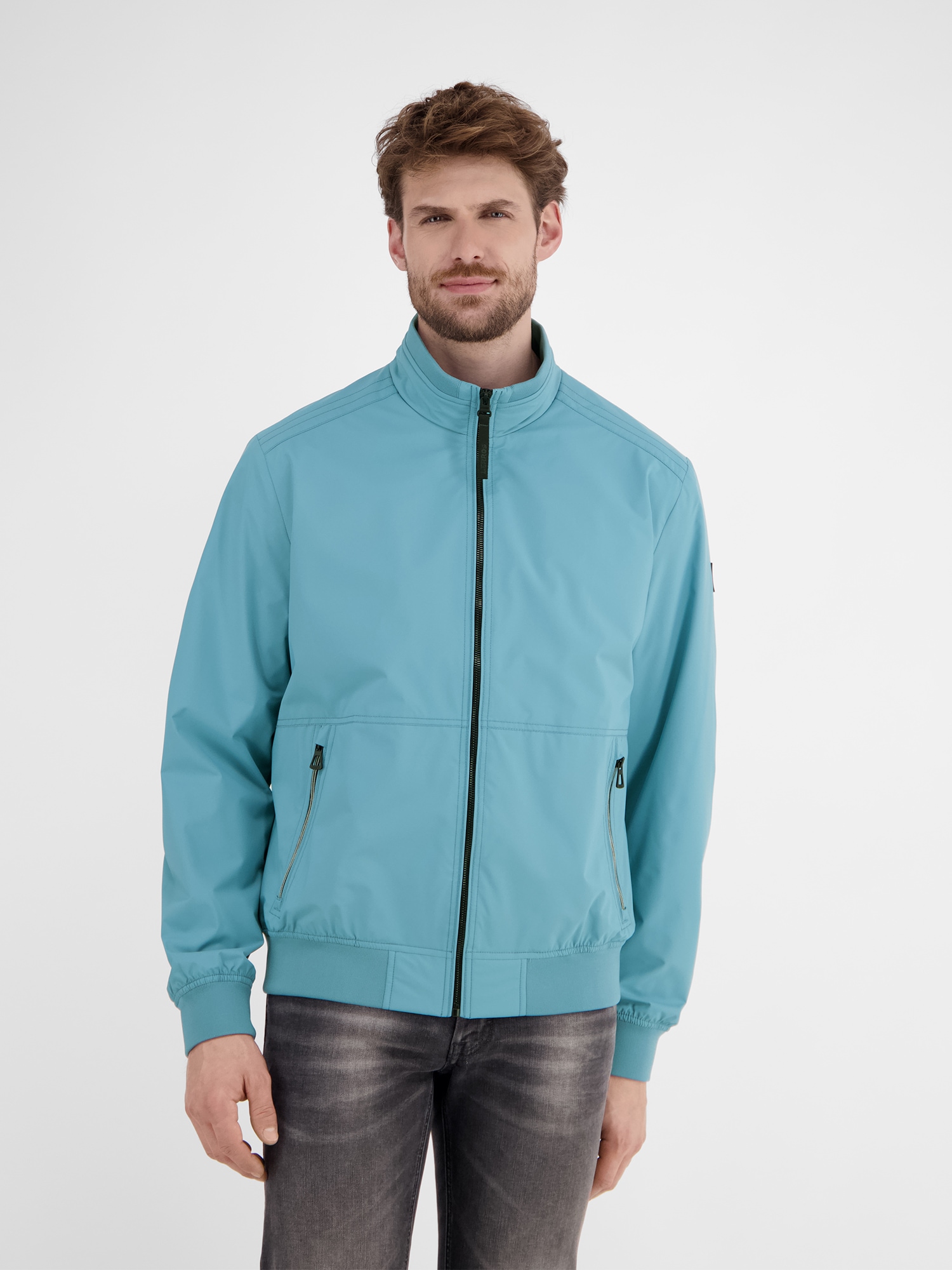 LERROS Blouson »LERROS Wind- und wasserabweisender Herren Blouson«, ohne Kapuze, Wasser- und windabweisend, atmungsaktiv