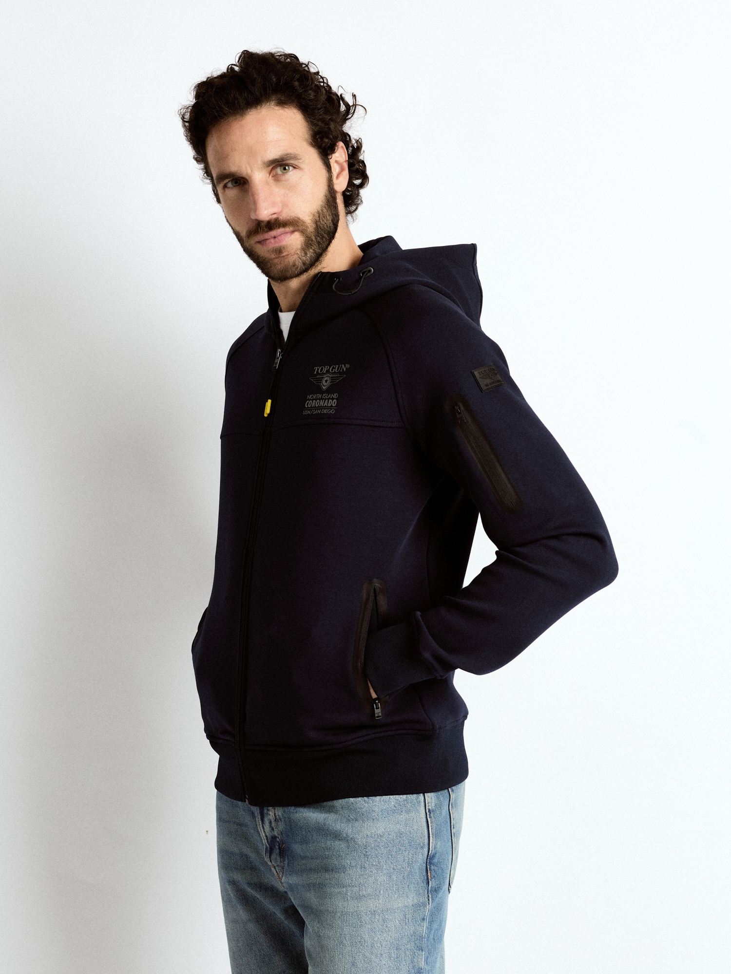 TOP GUN Sweatjacke »Sweatjacke TG25007«