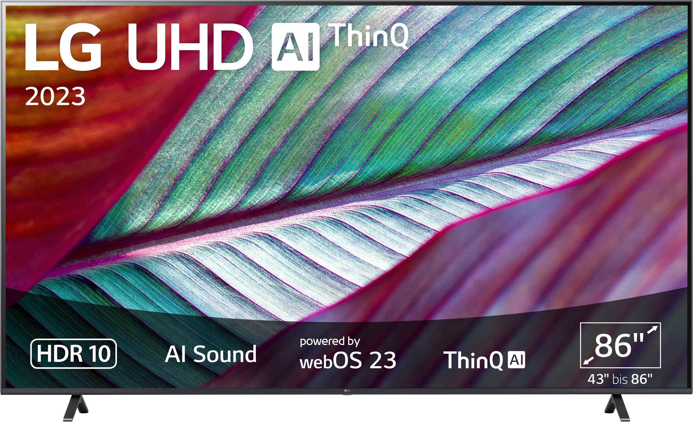 cm/86 Ultra LG kaufen bei Brightness Zoll, Gen6 4K AI-Prozessor,HDR10,AI Sound,AI UHD,α5 Smart-TV, 217 Fernseher LCD-LED 4K »86UR78006LB«, Control HD, OTTO jetzt