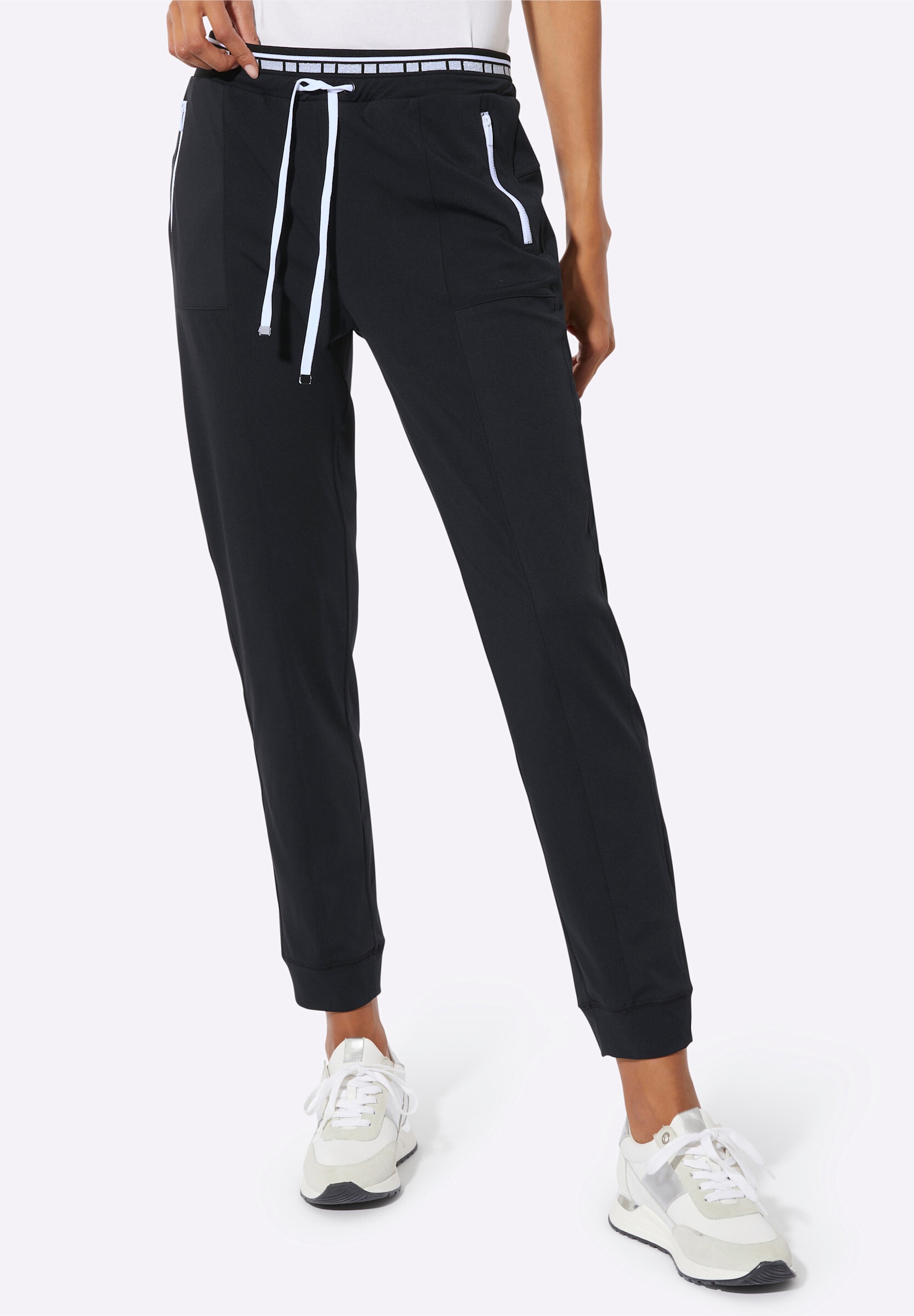 creation L Jogger Pants »Jogg Pants Jogg Pants mit doppeltem Bund«