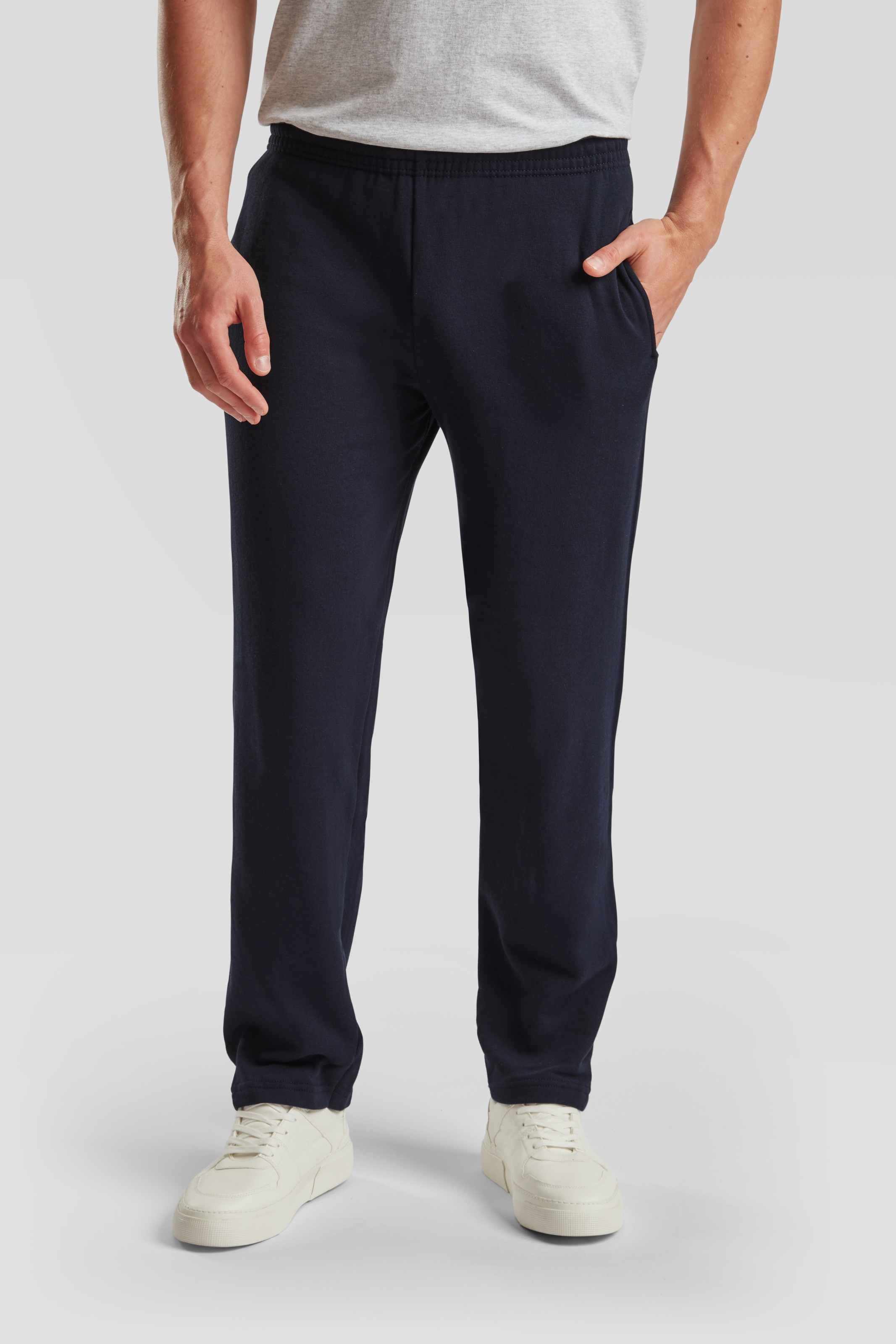 Fruit of the Loom Sweathose  Jogger mit offenem Beinabschluss
