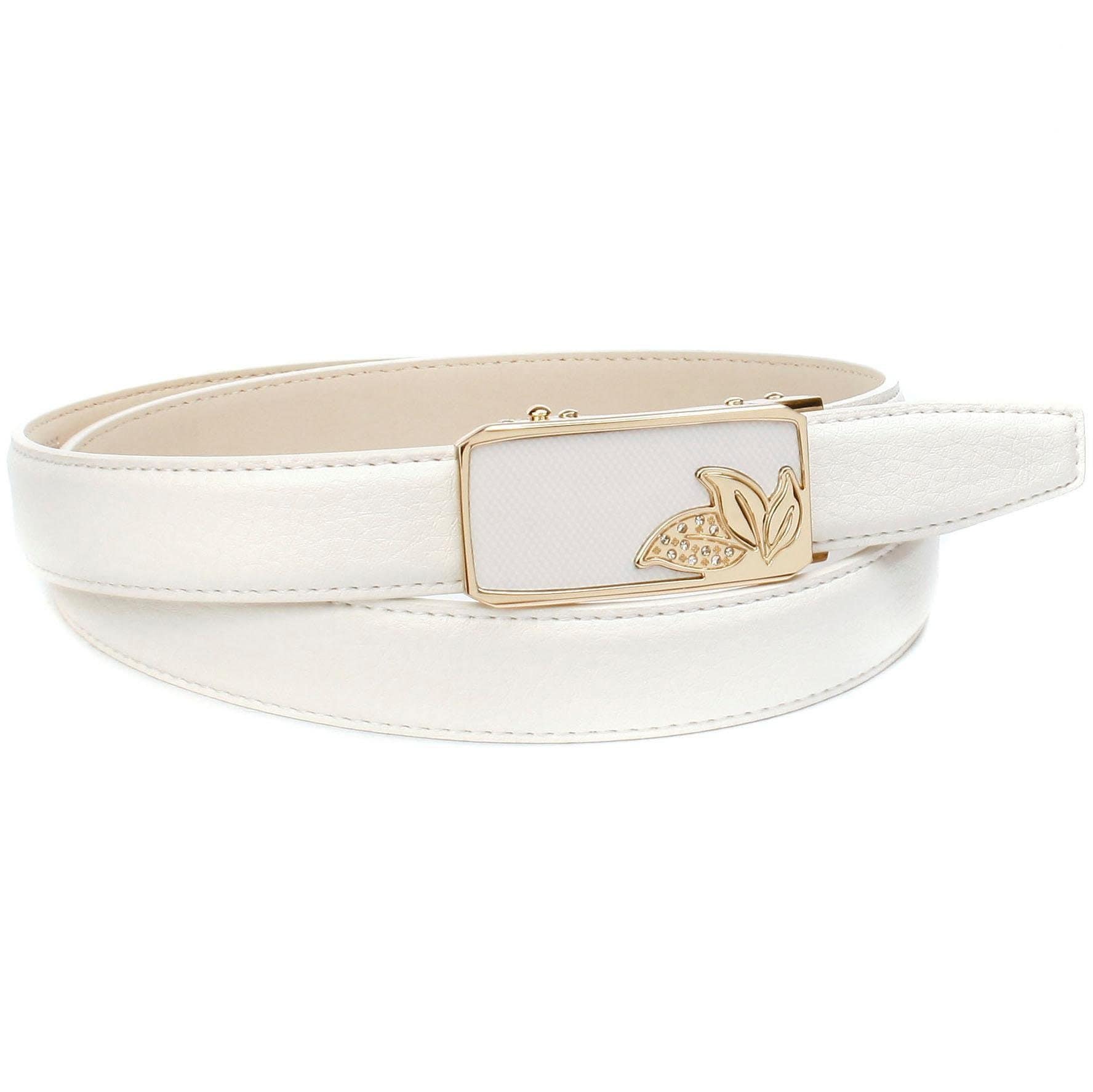 Anthoni Crown Ledergürtel, mit goldfarbener Automatik-Schließe, kleine  Blätter im OTTO Online Shop | Anzuggürtel