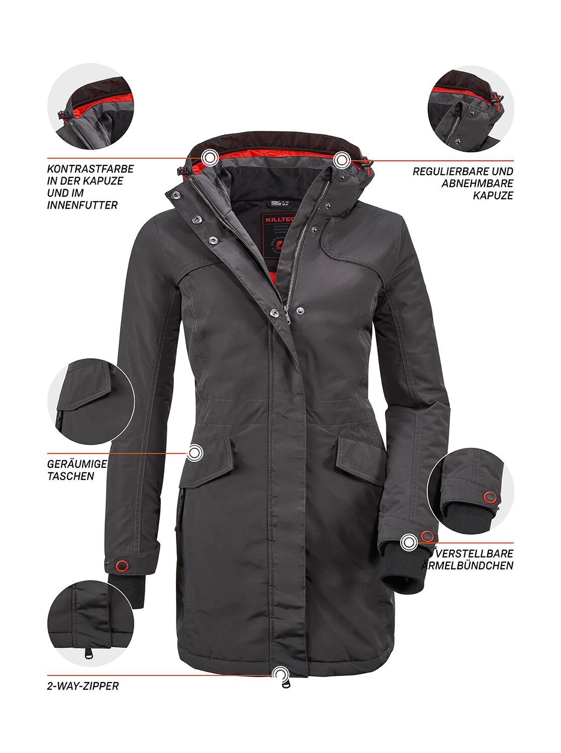 Killtec Parka »Grindavik WMN CT B«