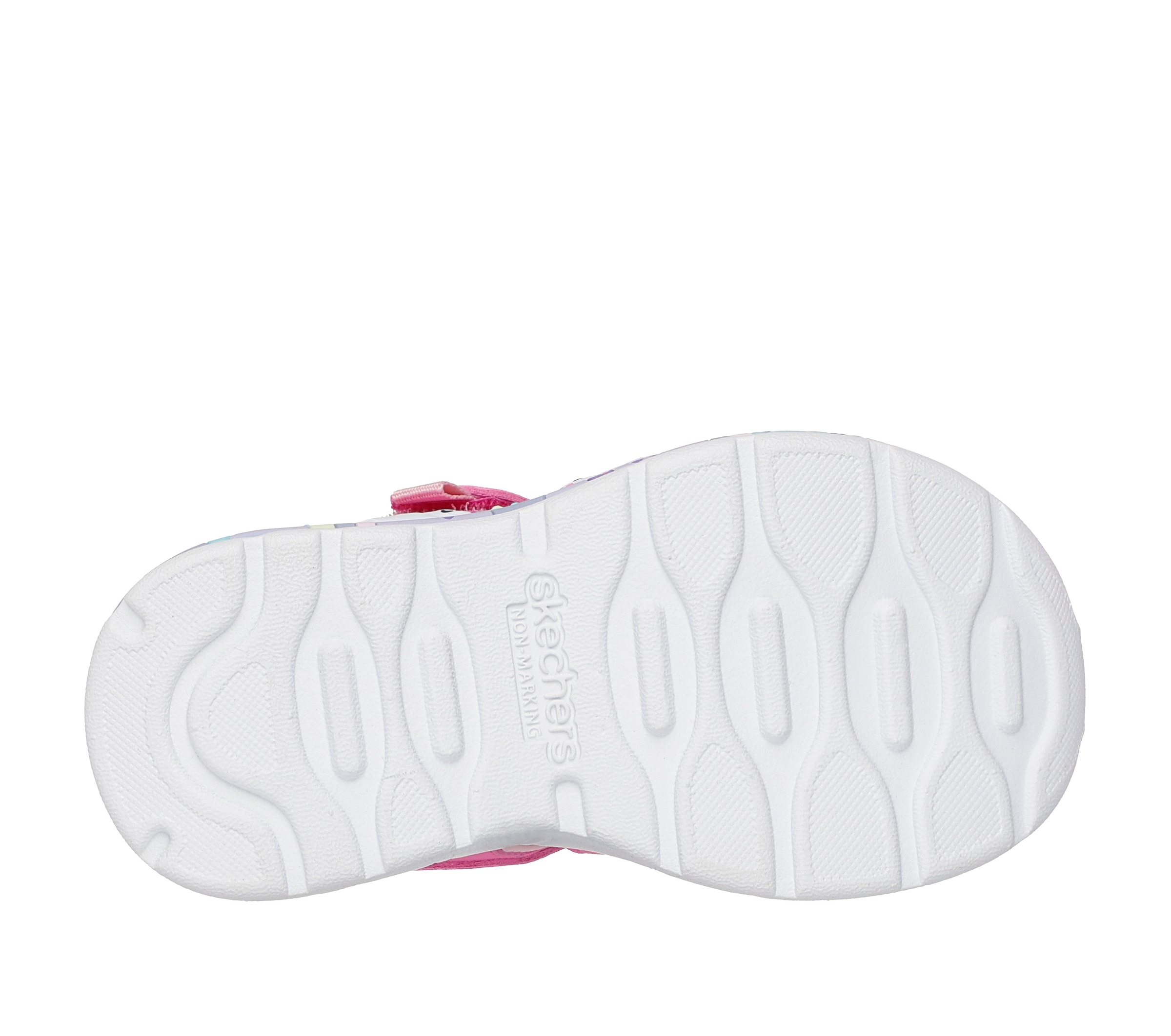 Skechers Sandale »PLAY SCENE SPLASH«  Badeschuh mit bunter Sohle, Größenschablone zum Download