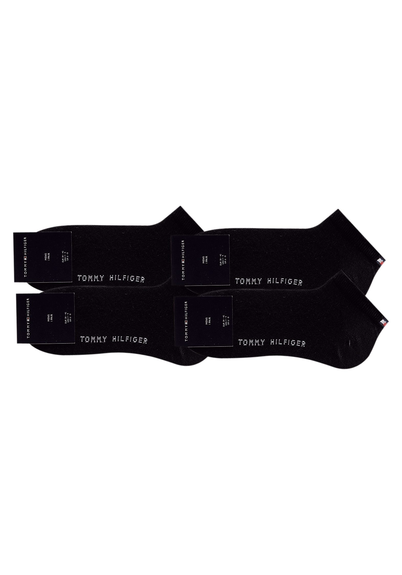 Tommy Hilfiger Sneakersocken, (4 Paar), mit Markenlogo