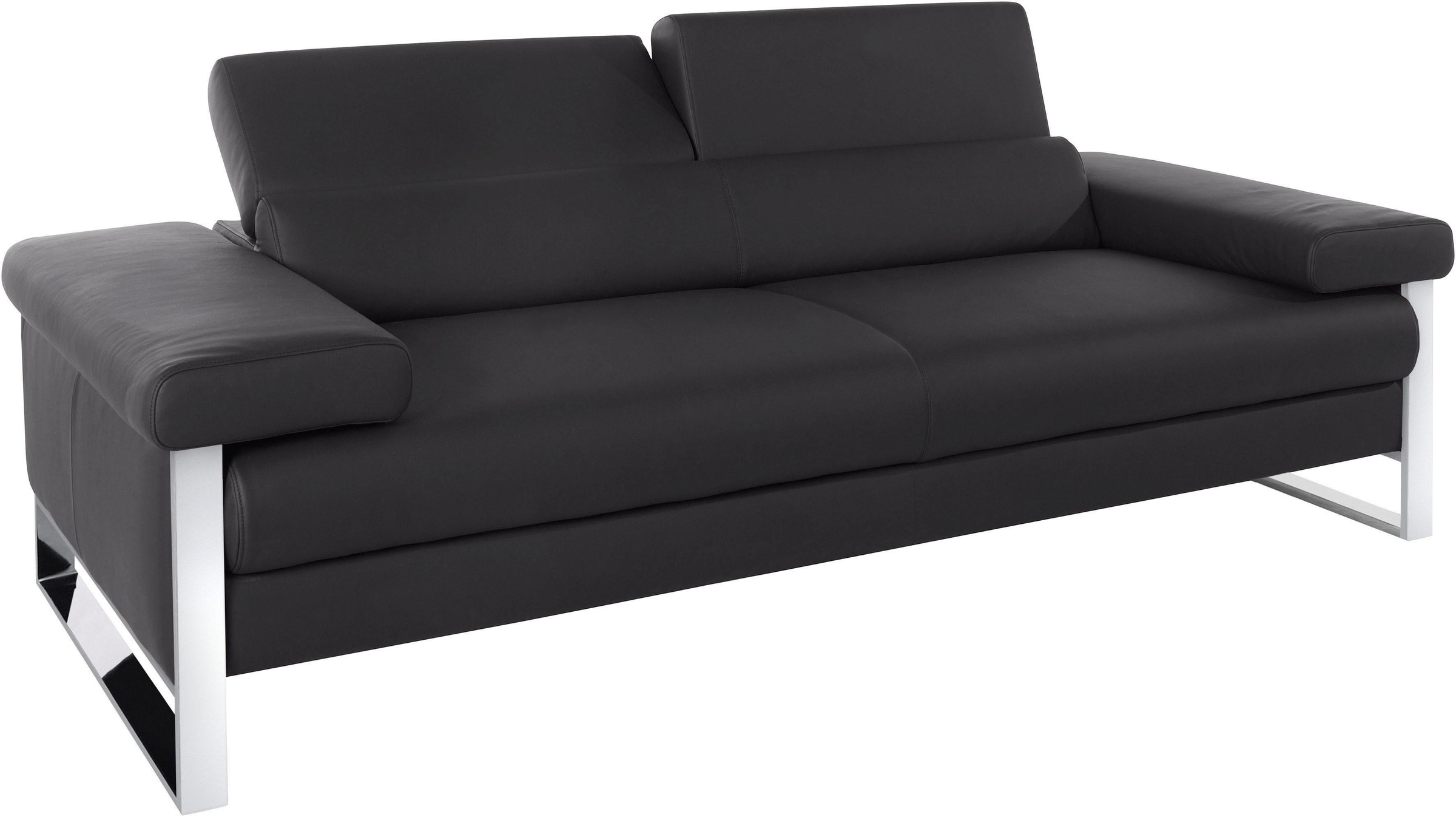 W.SCHILLIG 2-Sitzer »finn«, German Design Award 2016, Fußgestell Chrom glänzend, Breite 230 cm