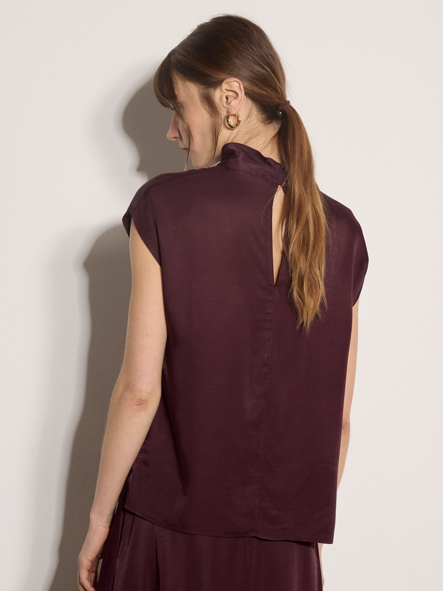 Apricot Shirttop »Tanktop« mit Stehkragen