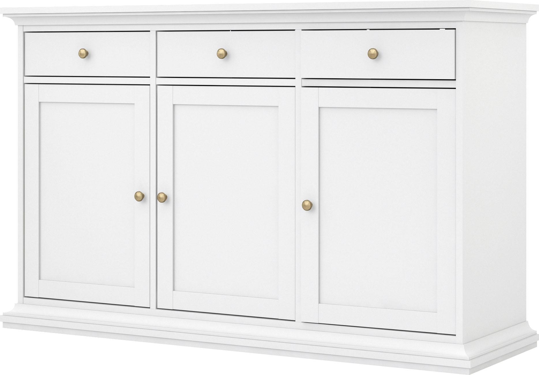 Home affaire Kommode »Paris« mit vielen Staurammöglichkeiten und einer Rahmenoptik