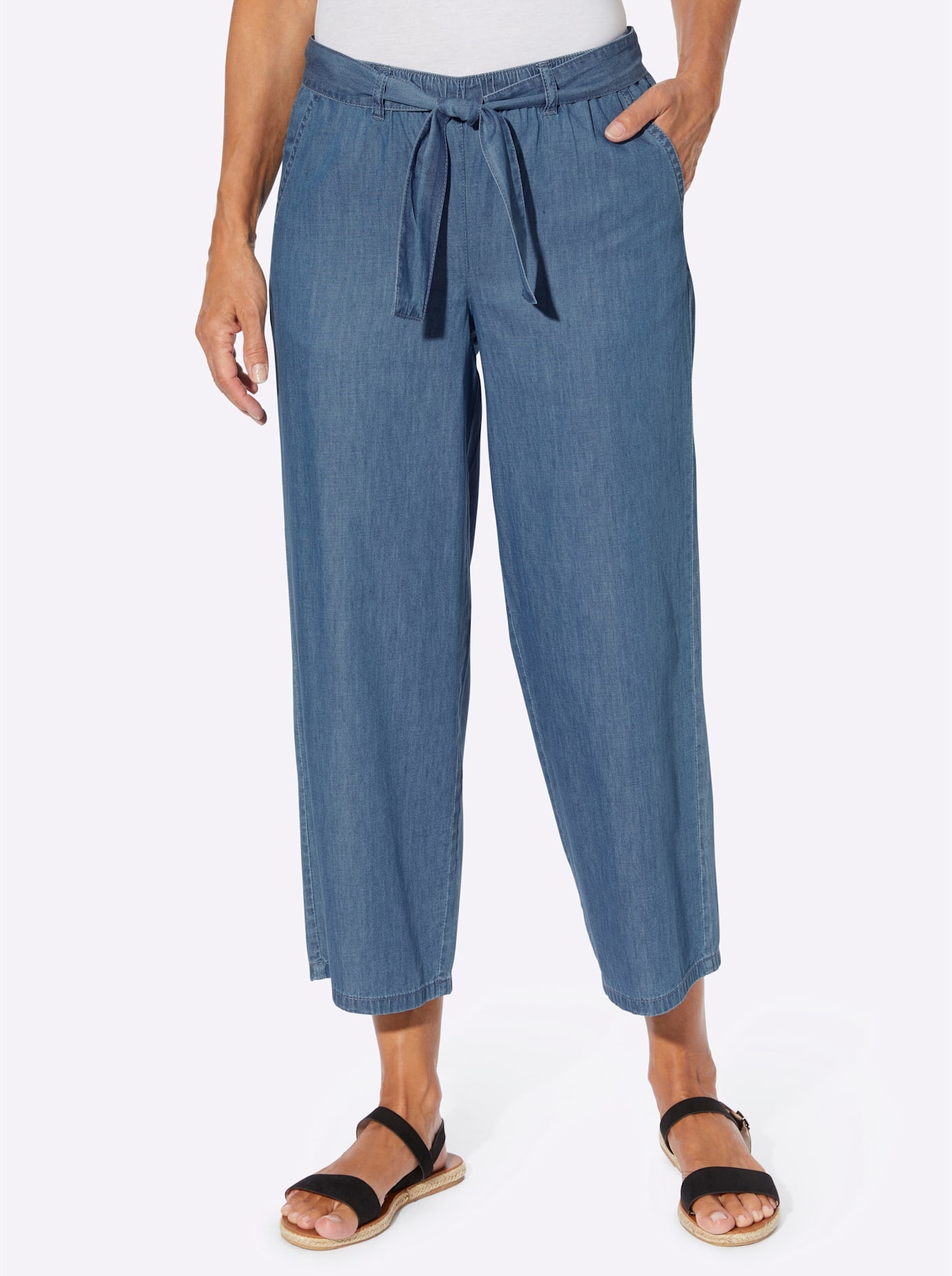 Classic Basics Schlupfjeans, (1 tlg.)