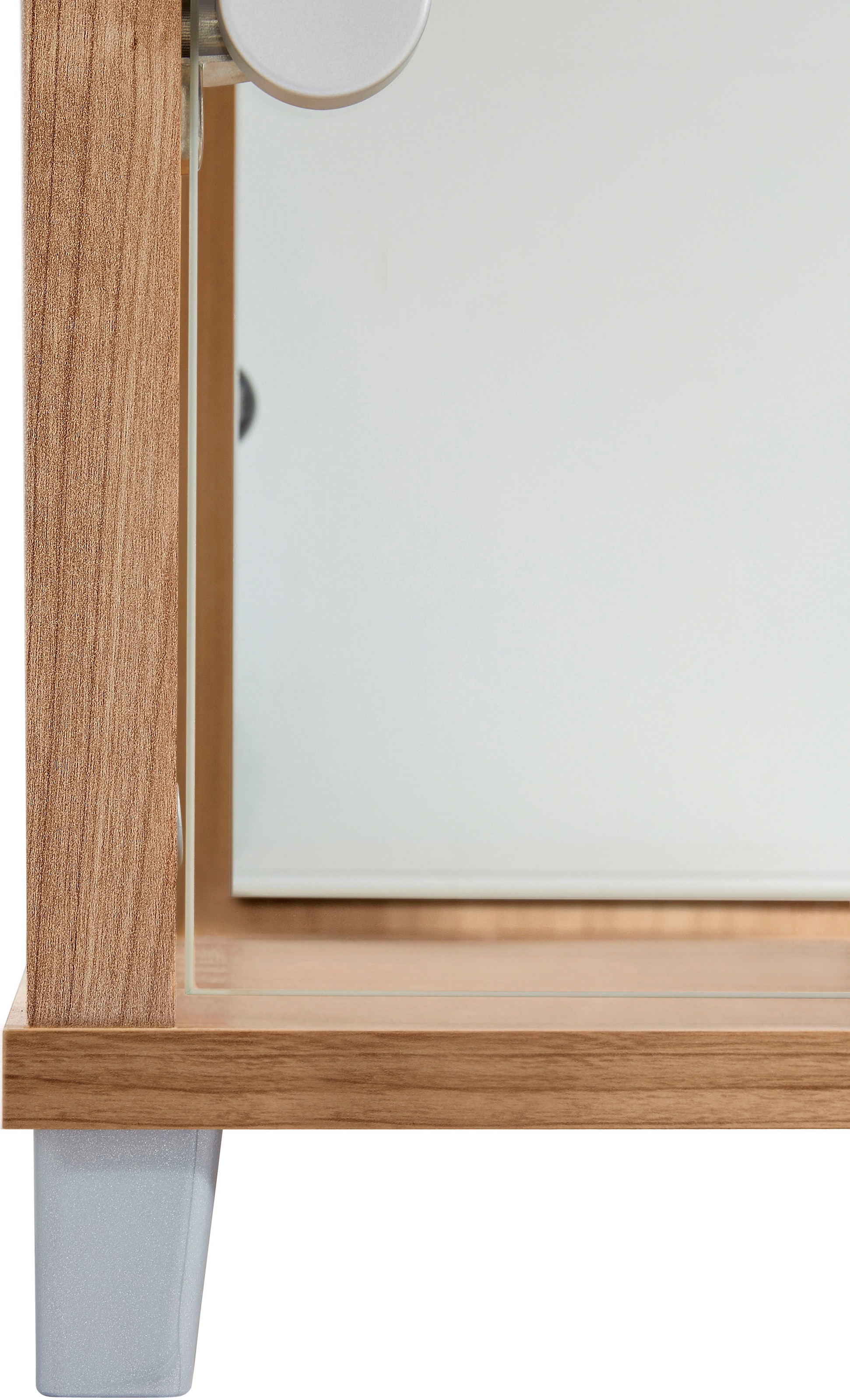 fif möbel Vitrine »OPTIMA« Standvitrine, Vitrinenschrank, Glasvitrine, Sammlervitrine, LED