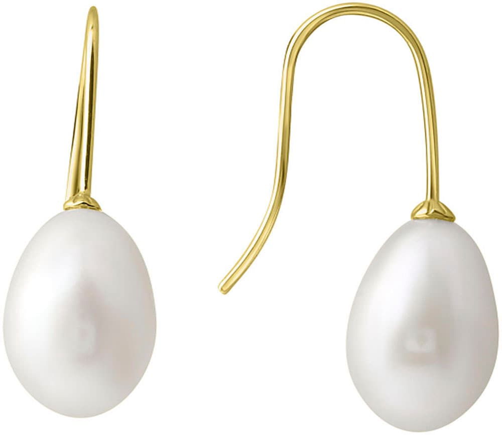 Firetti Paar Ohrhaken »Schmuck Geschenk, Ohrringe, Gold 375«, mit Süßwasserzuchtperle