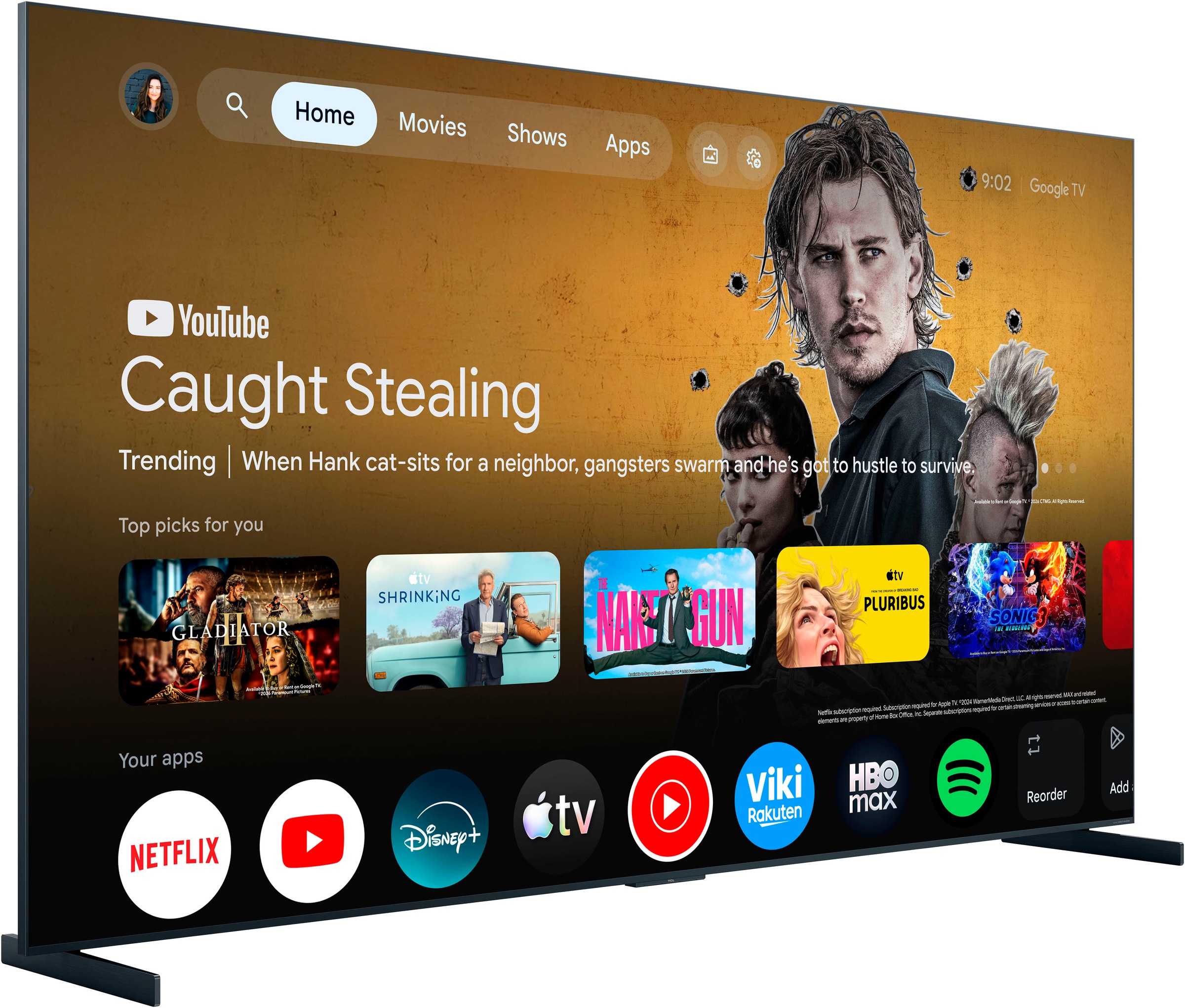 TCL Mini-LED-Fernseher »85RM9LX1« 215 cm/85 ″ Smart-TV