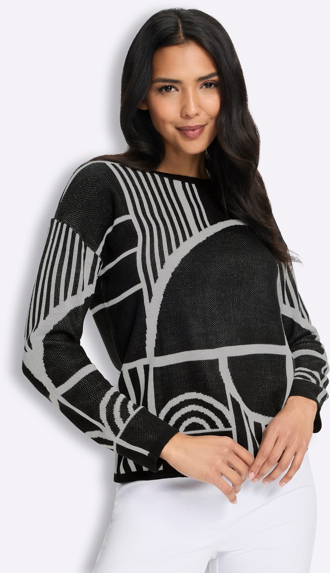 Classic Basics Jacquardpullover »Jacquard-Pullover«