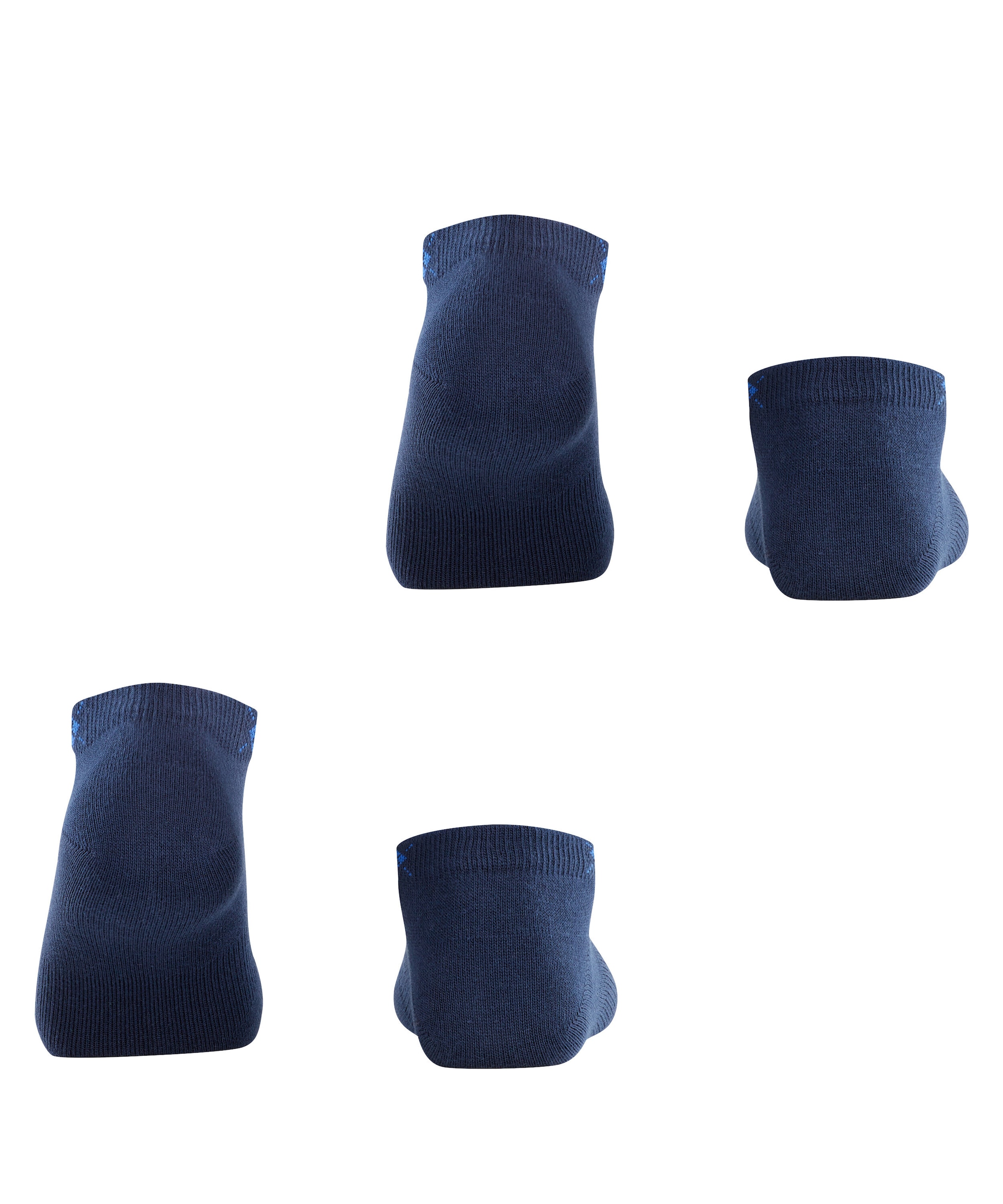 Burlington Sneakersocken »Everyday« 2 Paar,  Einheitsgröße 36-41, unifarben,  Burlington-Logo