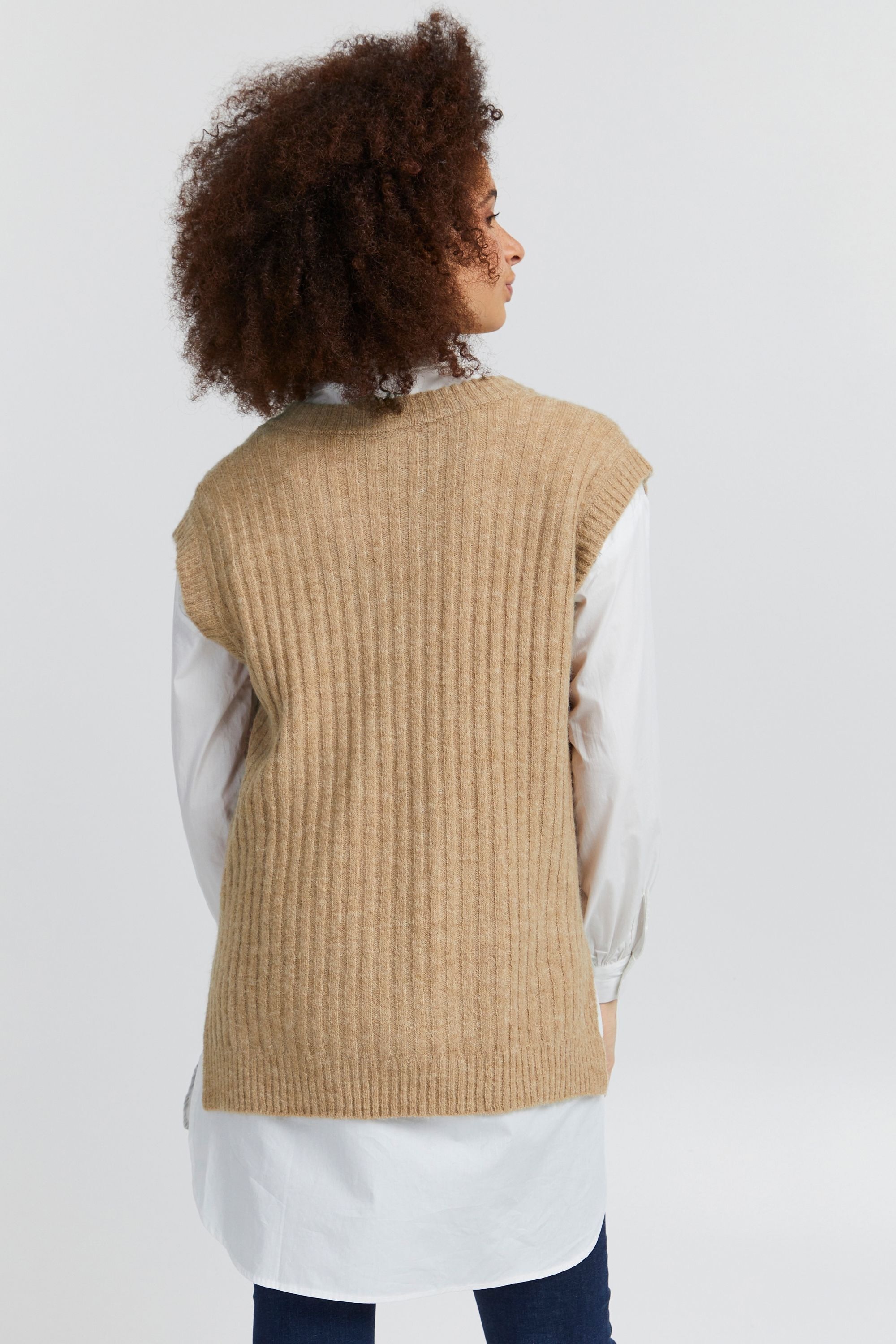 Ichi Strickjacke »Pullunder IHKamara«