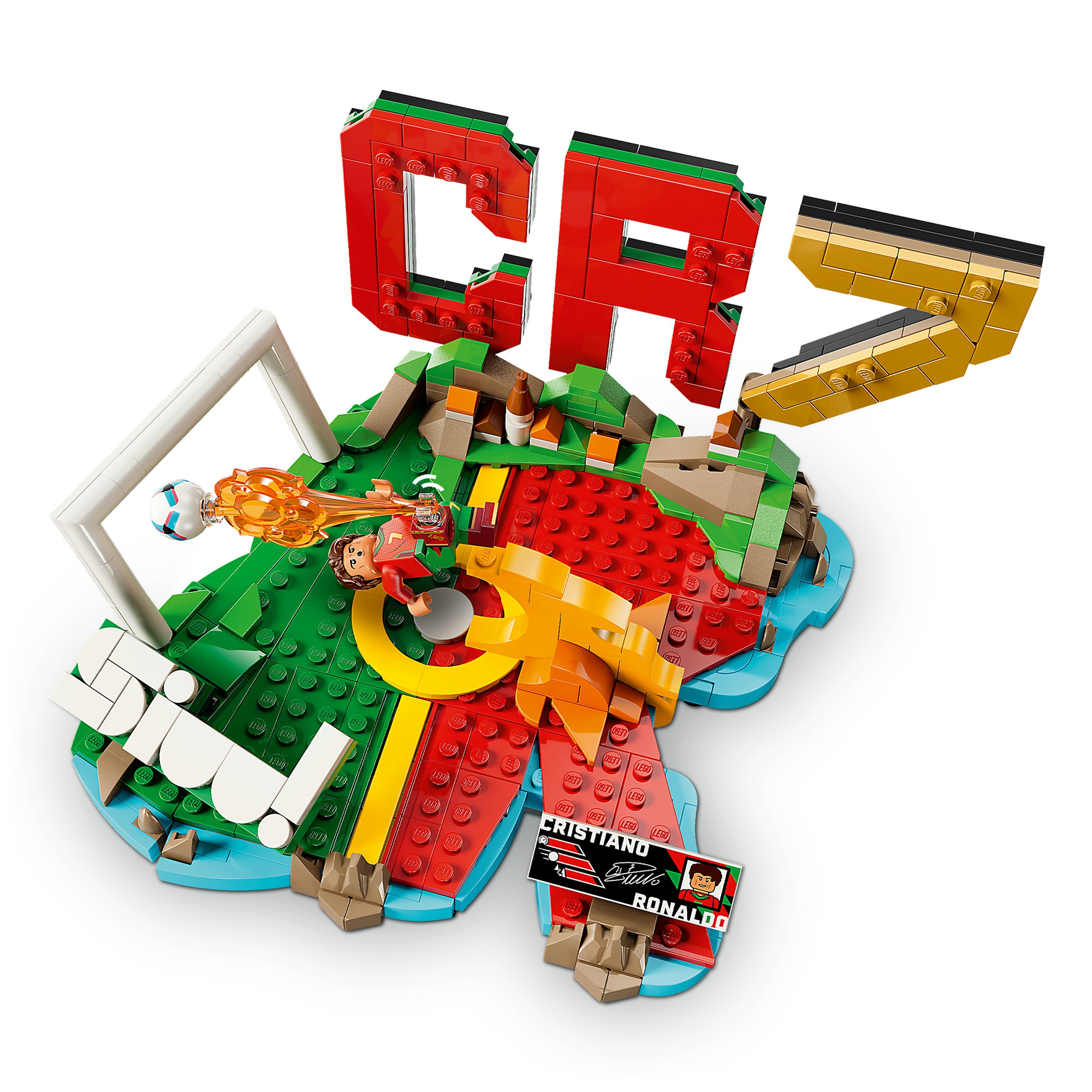 LEGO® Konstruktionsspielsteine »Cristiano Ronaldo – Fußball-Highlights (43012), LEGO Editions Football«