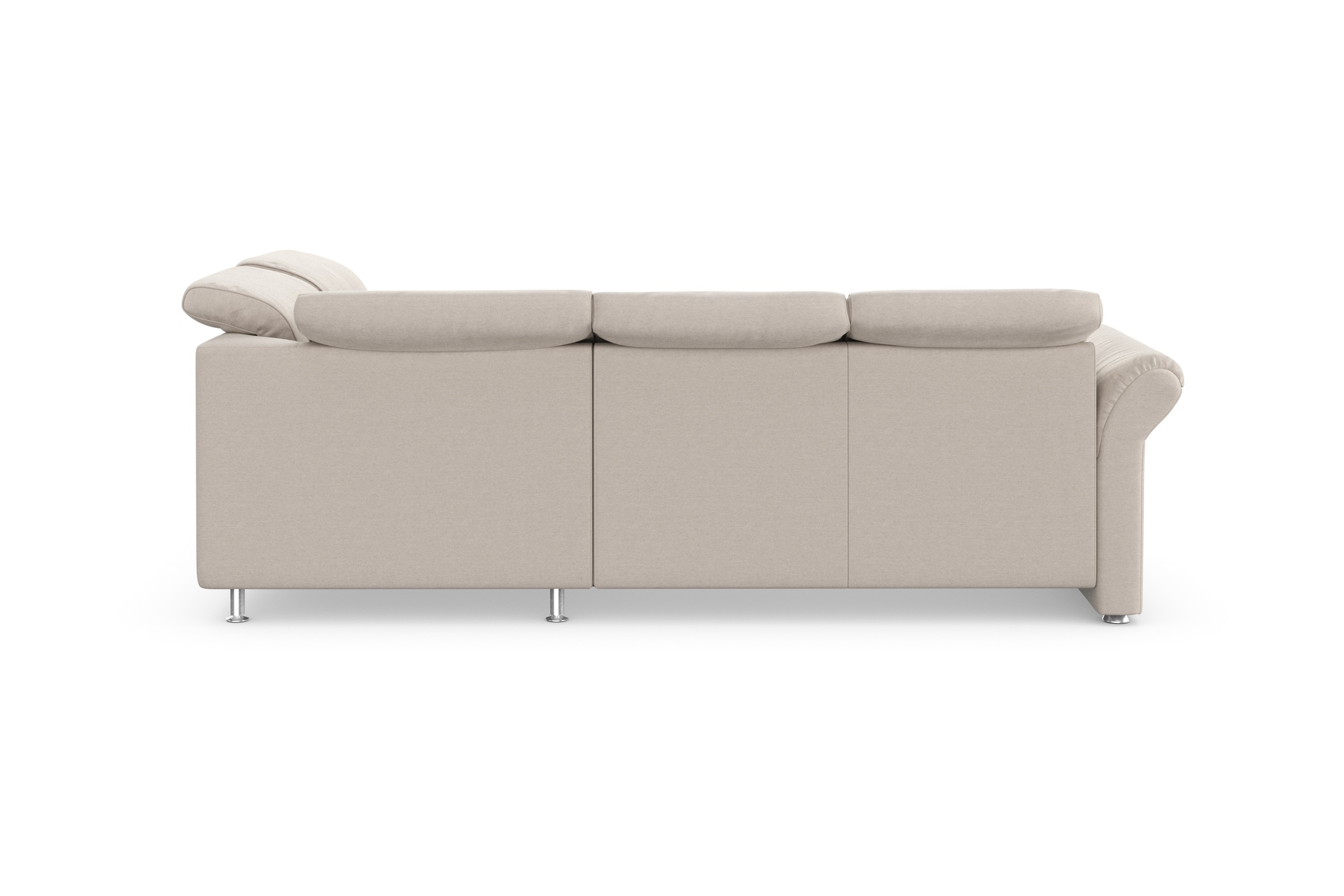 sit&more Ecksofa »Apulia L-Form«, wahlweise Bettfunktion, Bettkasten und Kopf- und Armteilverstellung