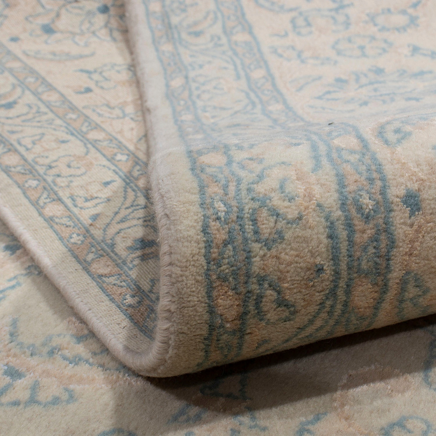 morgenland Wollteppich »Yalameh Medaillon Rosso chiaro 136 x 105 cm«, rechteckig, Handgeknüpft