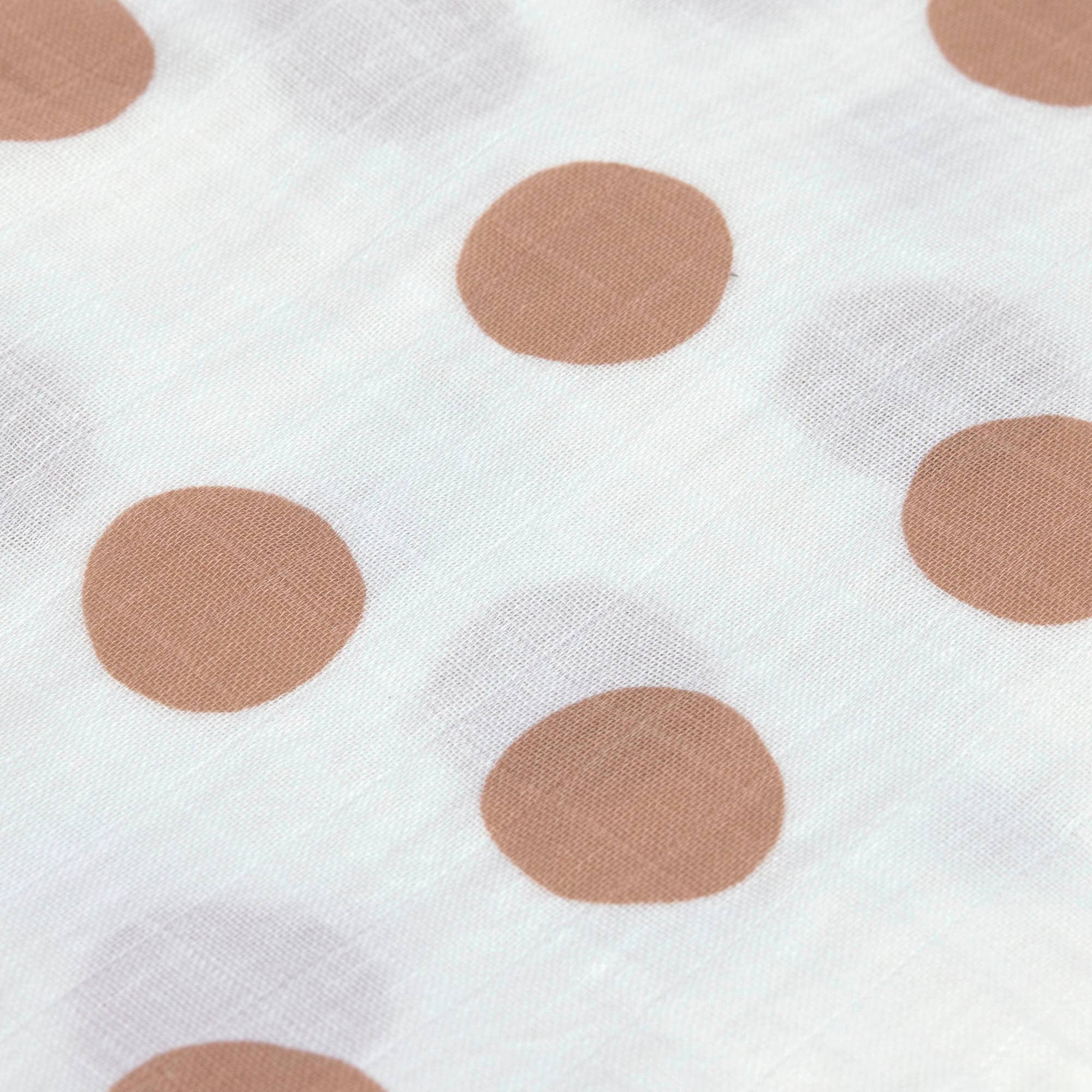 LÄSSIG Stoffwindeln »Mulltuch-Set L, Tiny Smile maple«, (Set, 3 St.)