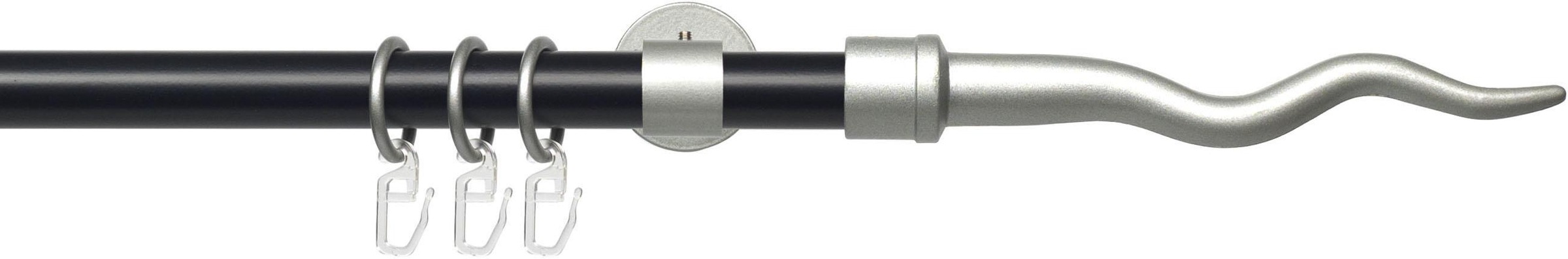 Liedeco Gardinenstange »Hermes«, 1 läufig-läufig, Fixmaß