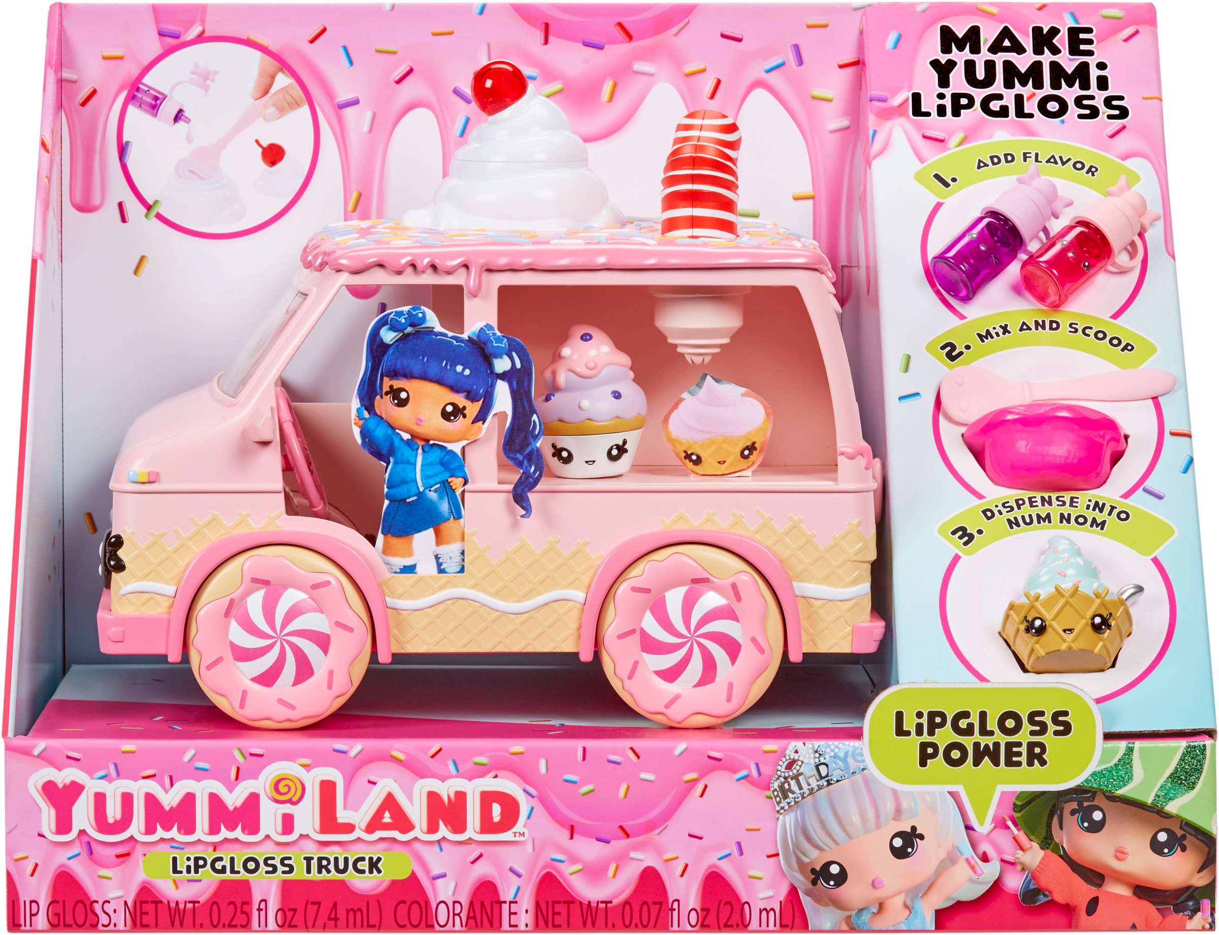 Spielzeug-Bus »Yummiland Lipgloss Truck«, inklusive Schlüsselanhänger