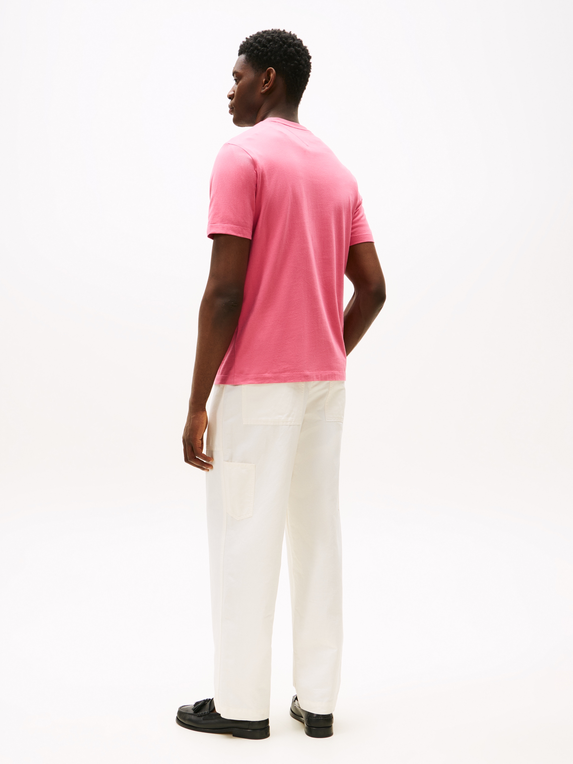 Tommy Hilfiger T-Shirt »ESSENTIAL REG FIT SOLID TEE«, mit Rundhalsausschnitt