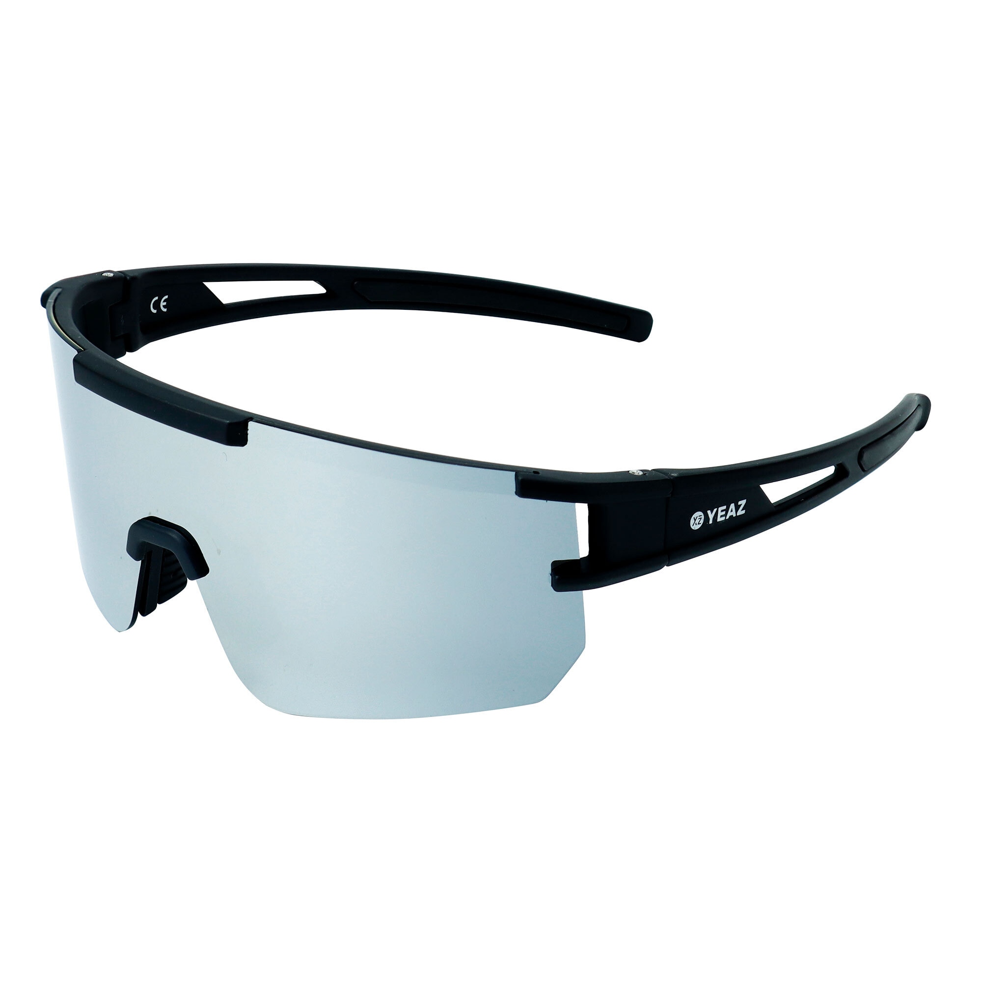 Sonnenbrille »Sport-Sonnenbrille Black/Silver Mirror SUNSPARK«