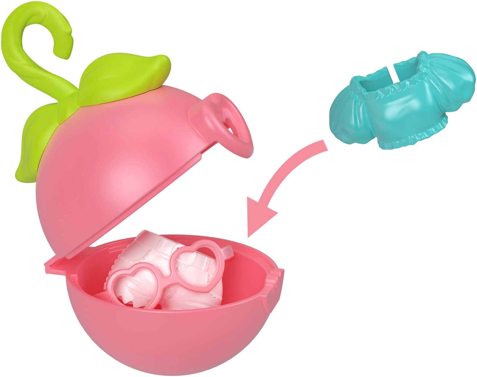 Polly Pocket Spielwelt »Anhänger« Lieferung erfolgt sortiert - Abbildungen dienen als Beispiele