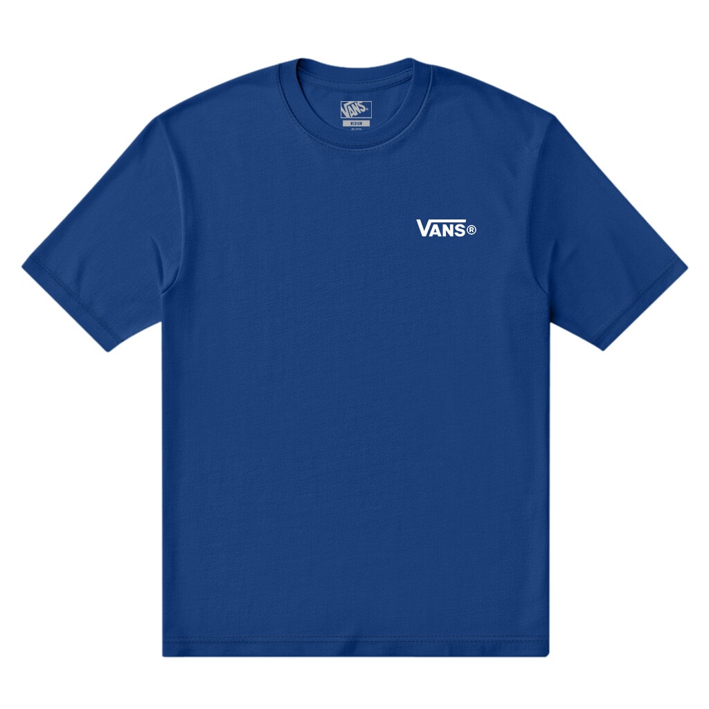 Vans T-Shirt »LEFT CHEST SS TEE« Kurzarmdesign, mit Rundhalsausschnitt, aus Baumwolle, normale Länge
