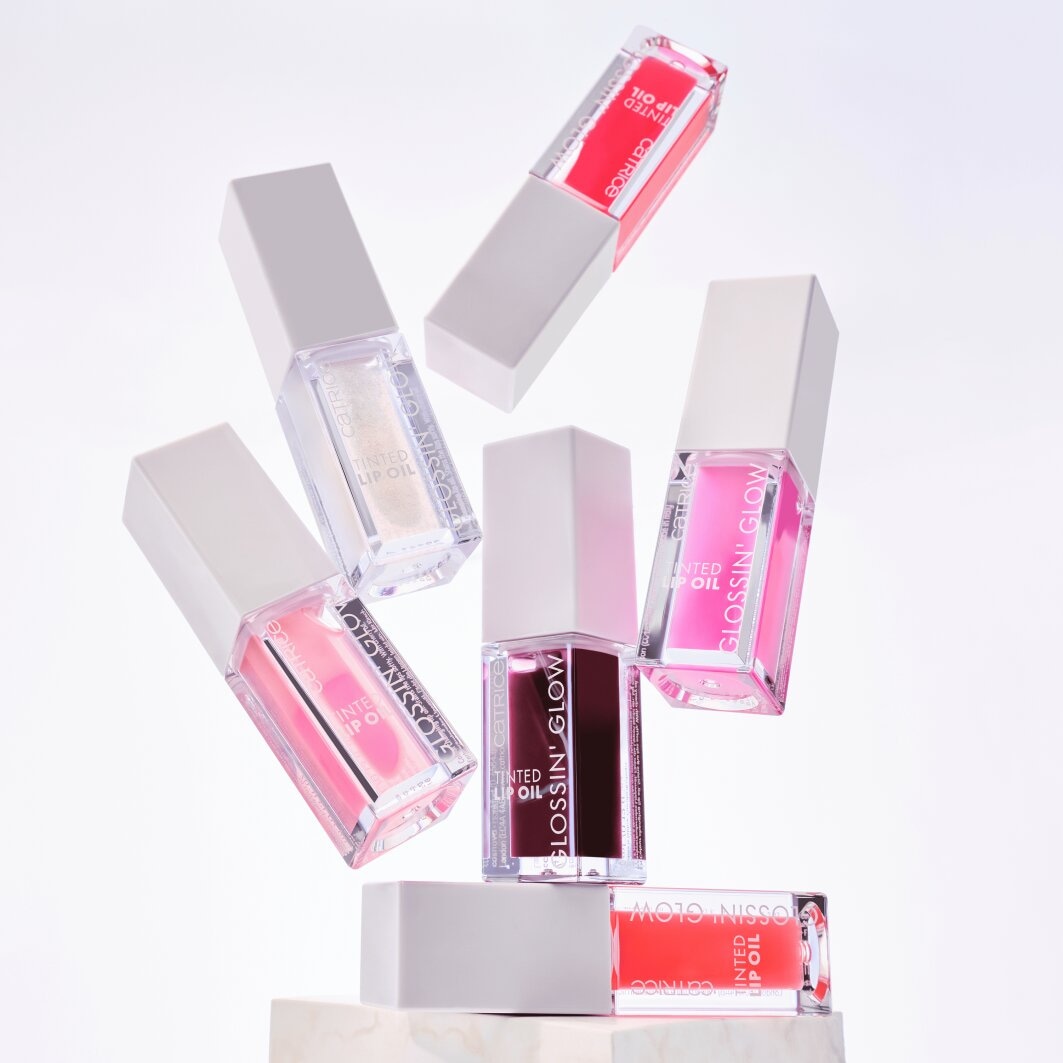 Catrice Lipgloss »Glossin' Glow Tinted Lip Oil«, (Set, 3 tlg.)