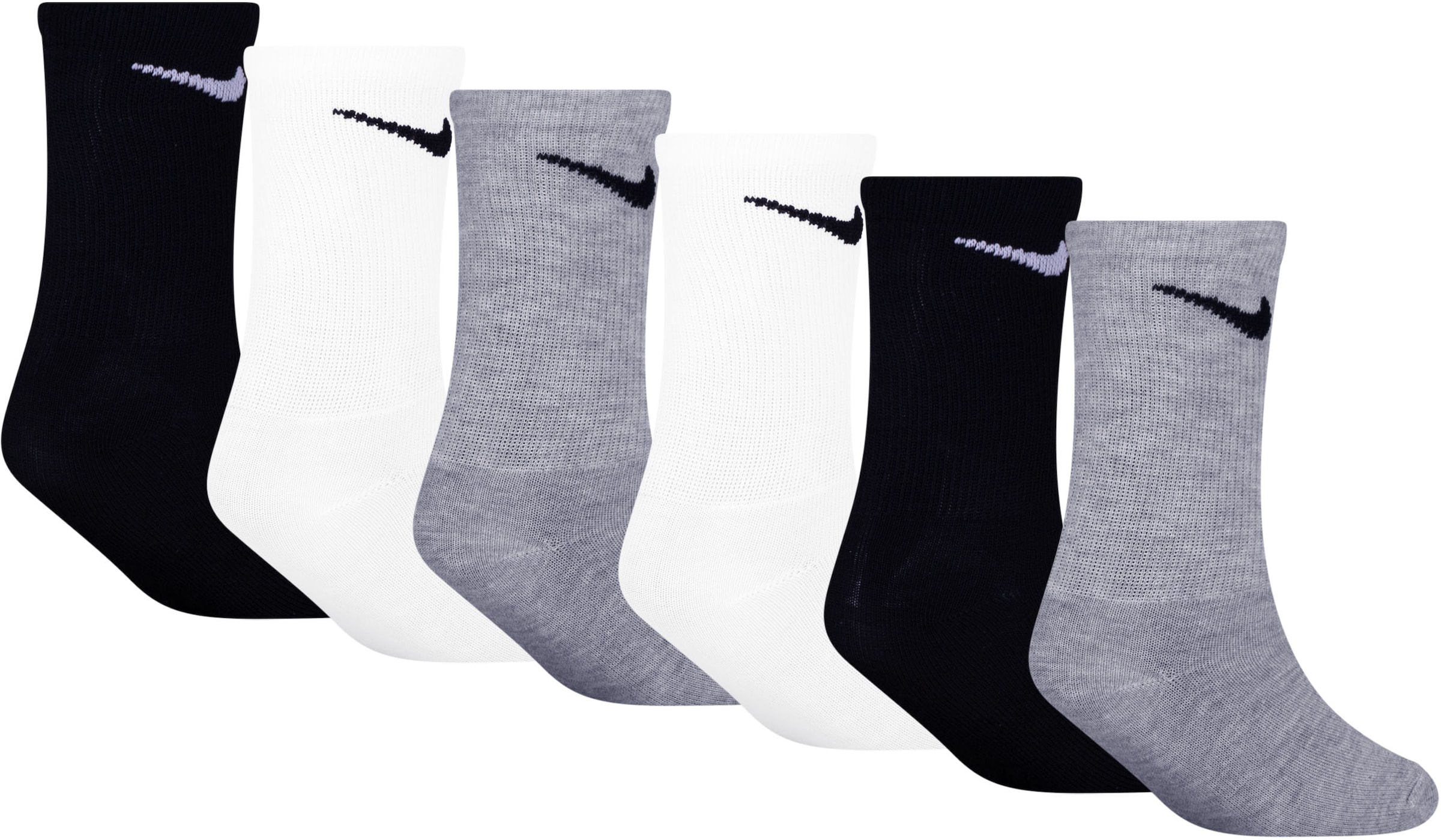 Nike Sportswear Sportsocken »NIKE DF PERF BASIC CREW«, (6 Paar), für Kinder