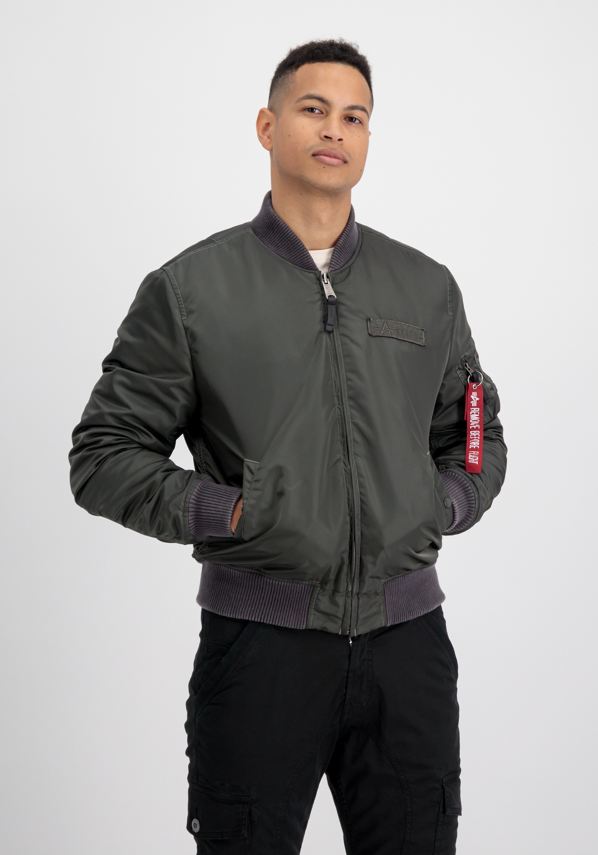 Alpha Industries Bomberjacke »Alpha Industries Men - Bomber Jackets MA-1 VF Authentic Overdyed«