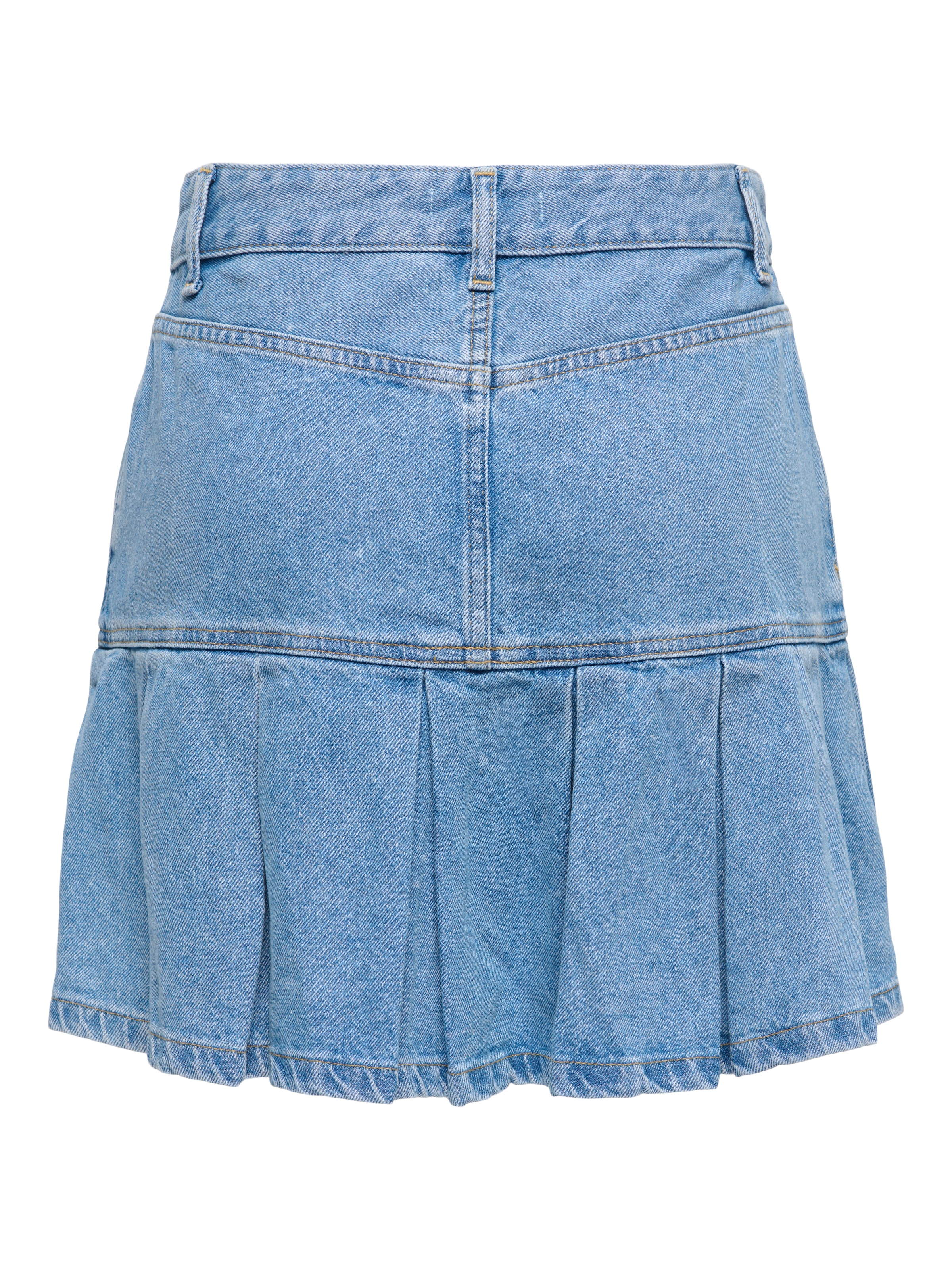 ONLY Jeansrock »ONLEMERSON REG PLEATED DNM SKIRT TAI« Baumwolle, Regular Waist