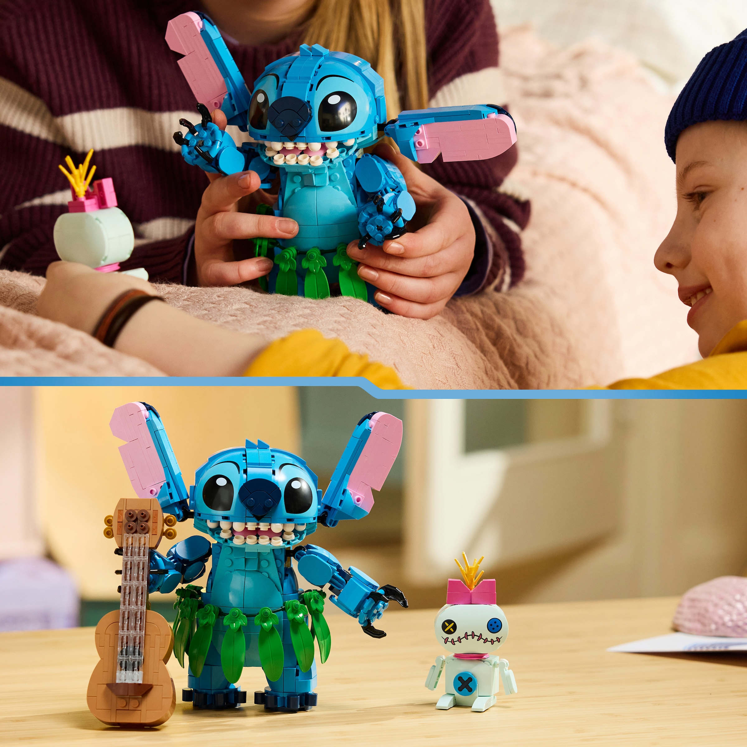 LEGO® Konstruktionsspielsteine »Stitch und Scrump (43296), LEGO Disney Classic« Made in Europe