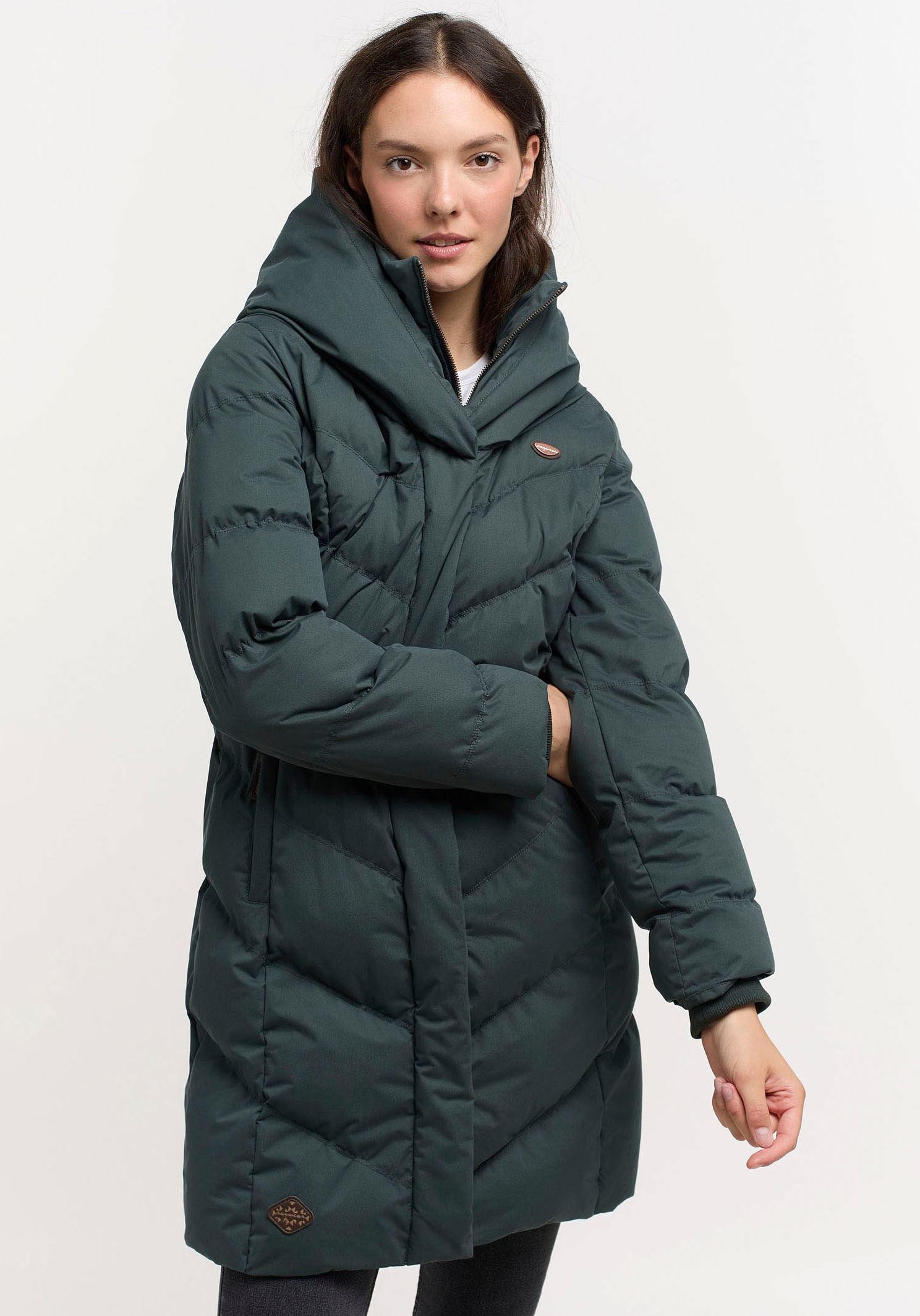 Ragwear Steppjacke »NATALKA«, bei Winter-Funktionsparka OTTO online Kapuze, mit