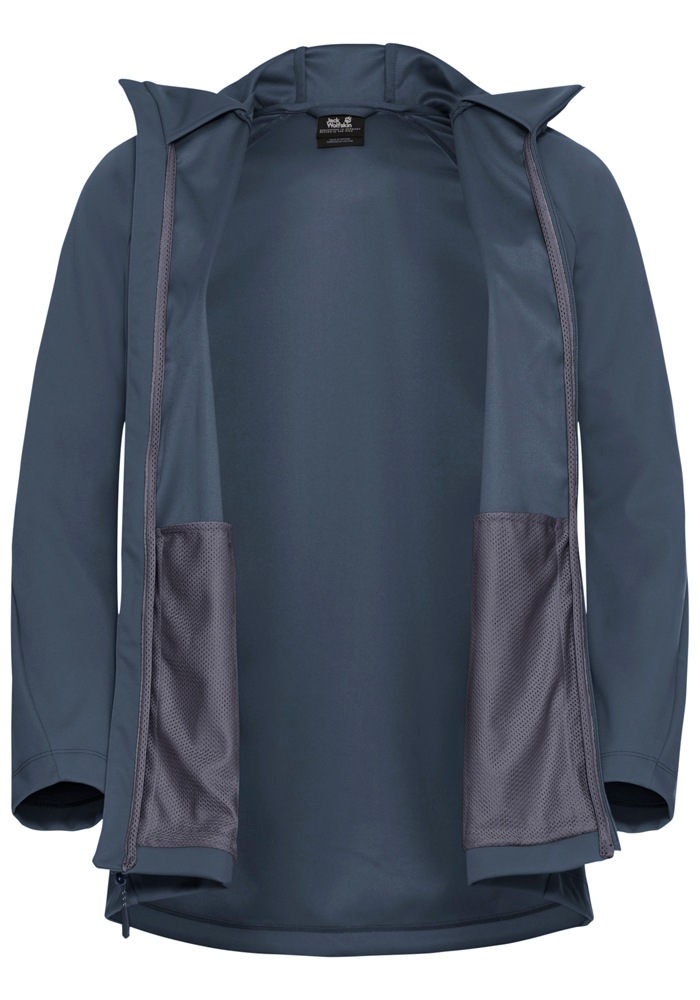Jack Wolfskin Funktionsjacke »HIKE WITH ME HOODY W«, mit Kapuze