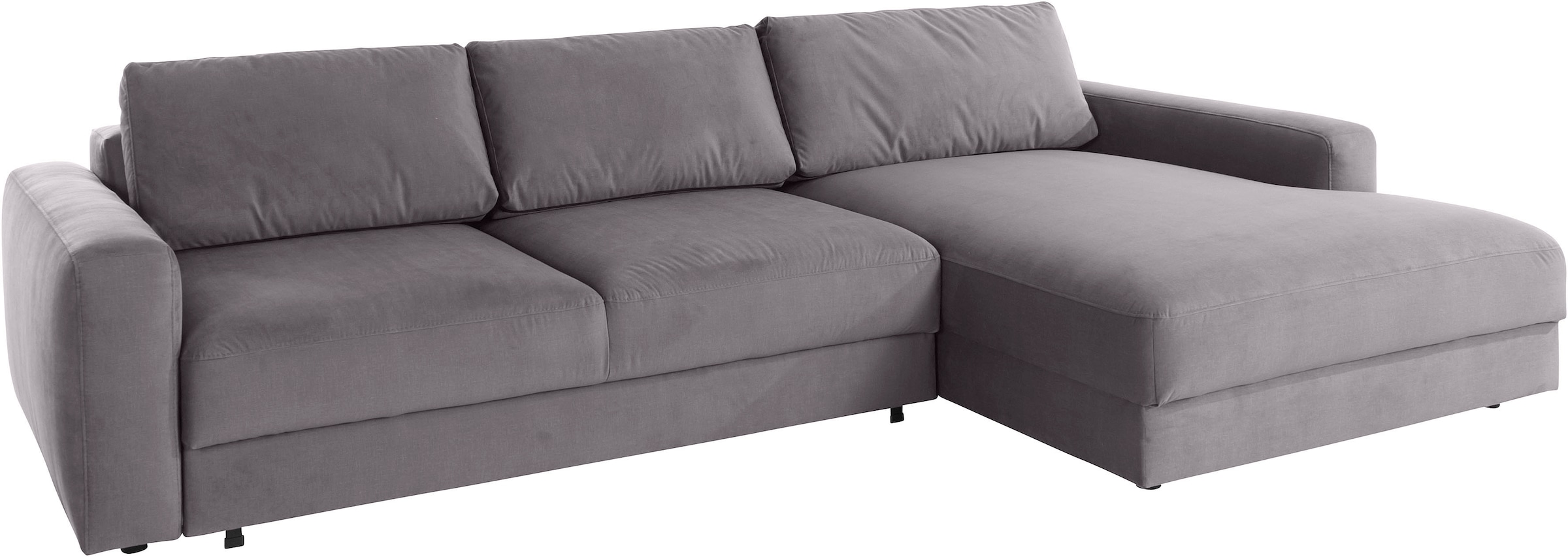 Places of Style Ecksofa »Bloomfield, bequem und elegant, L-Form«, wahlweise mit Bettfunktion und Bettkasten