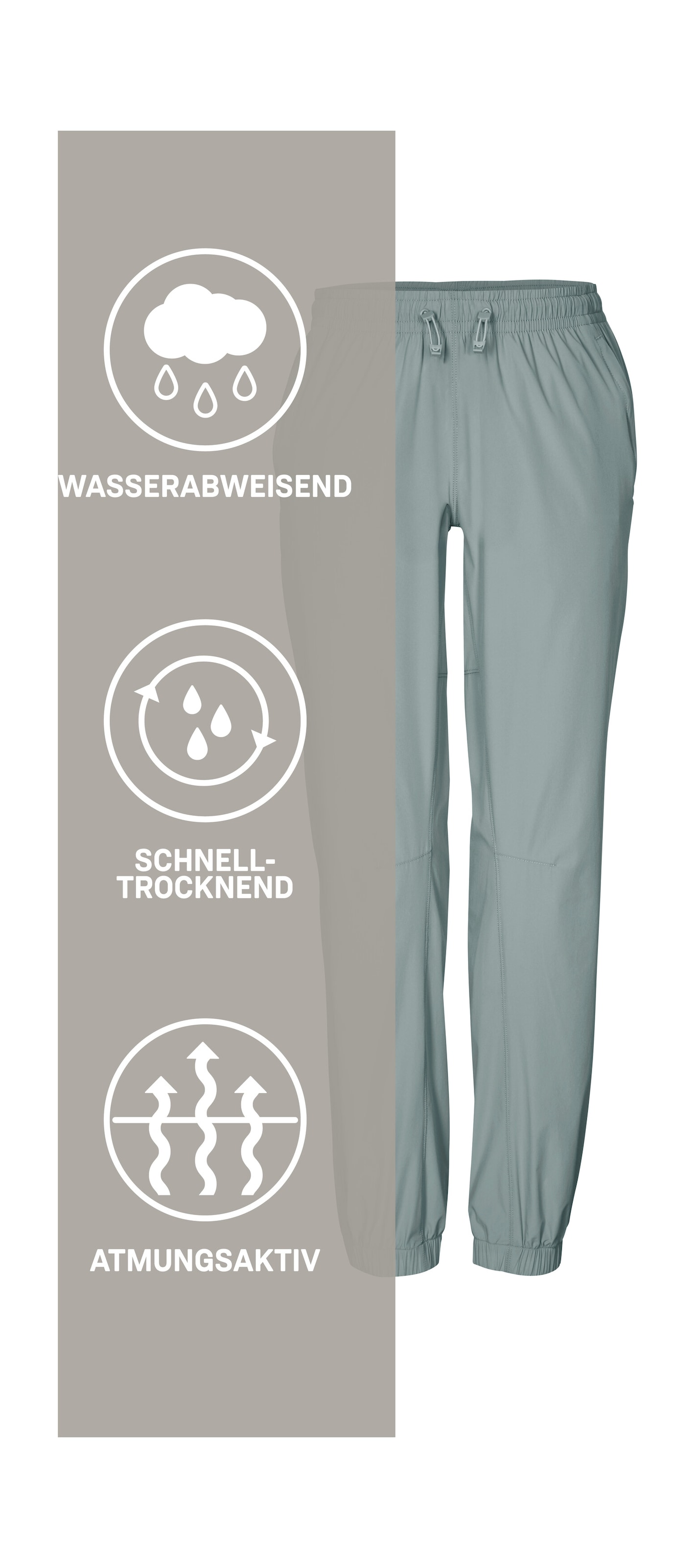 Killtec Funktionshose »KOS 180 WMN PNTS«  Leichte, schnelltrocknende Funktionshose mit 4-Wege-Stretch