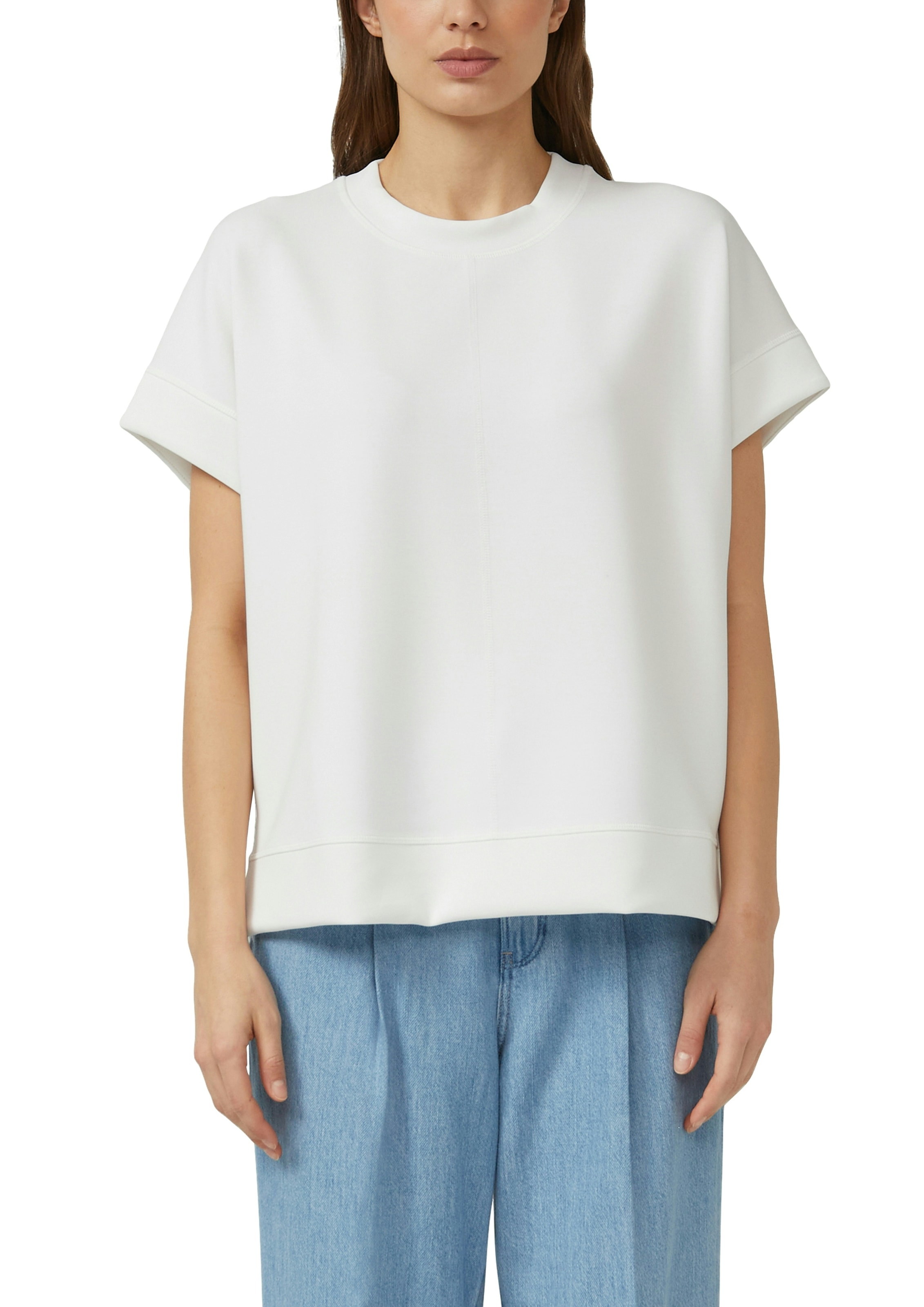 s.Oliver Sweater , Halbarm-Sweater mit Stretch
