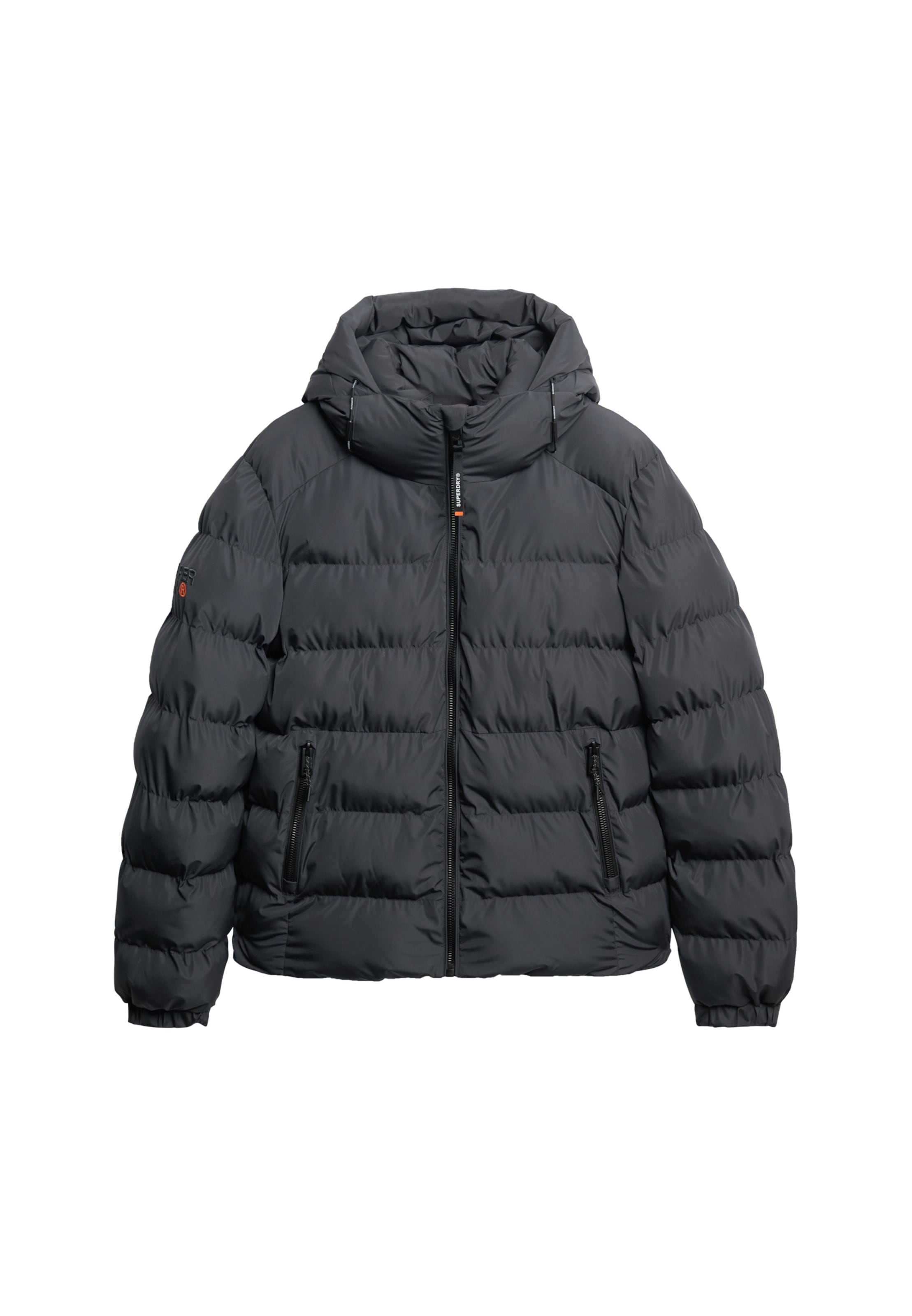 Superdry Steppjacke »HOODED SPORTS PUFFER JACKET« mit Kapuze Kunstfaser, relaxed fit