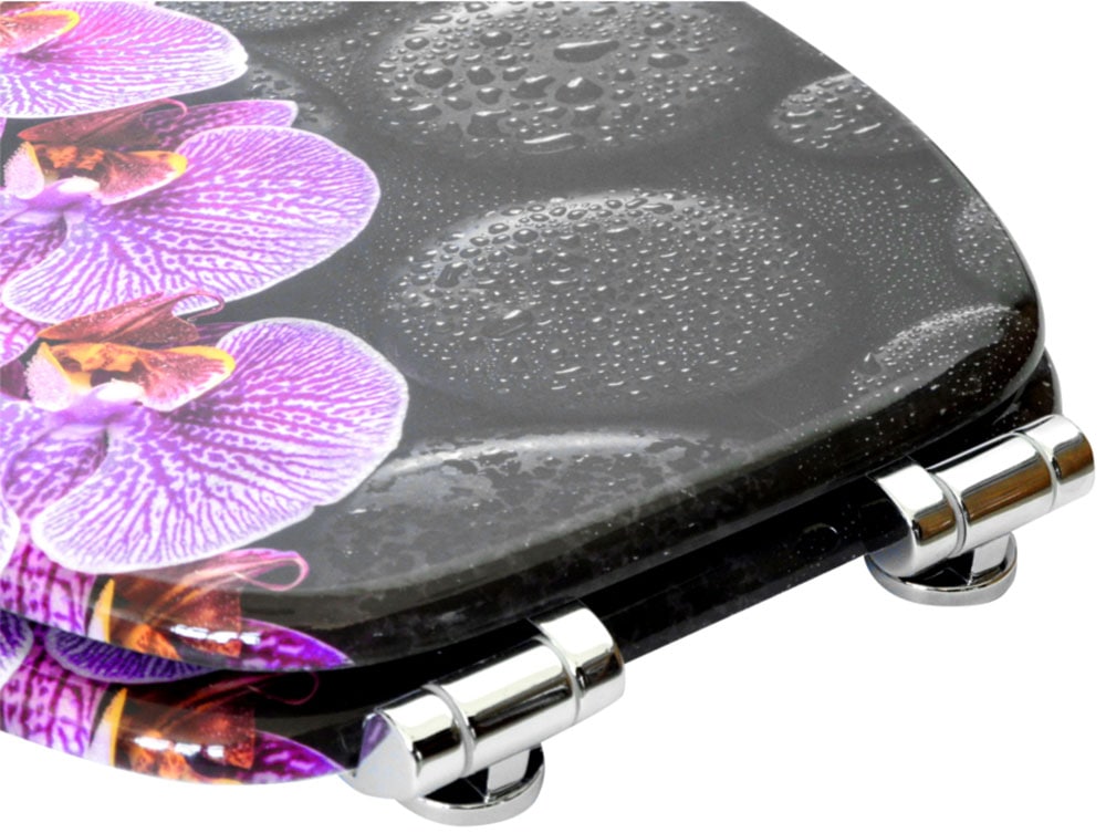 Sanilo Badaccessoire-Set »Madeira« bestehend aus WC-Sitz, Badteppich, Stöpsel, Seifenspender, WC-Bürste