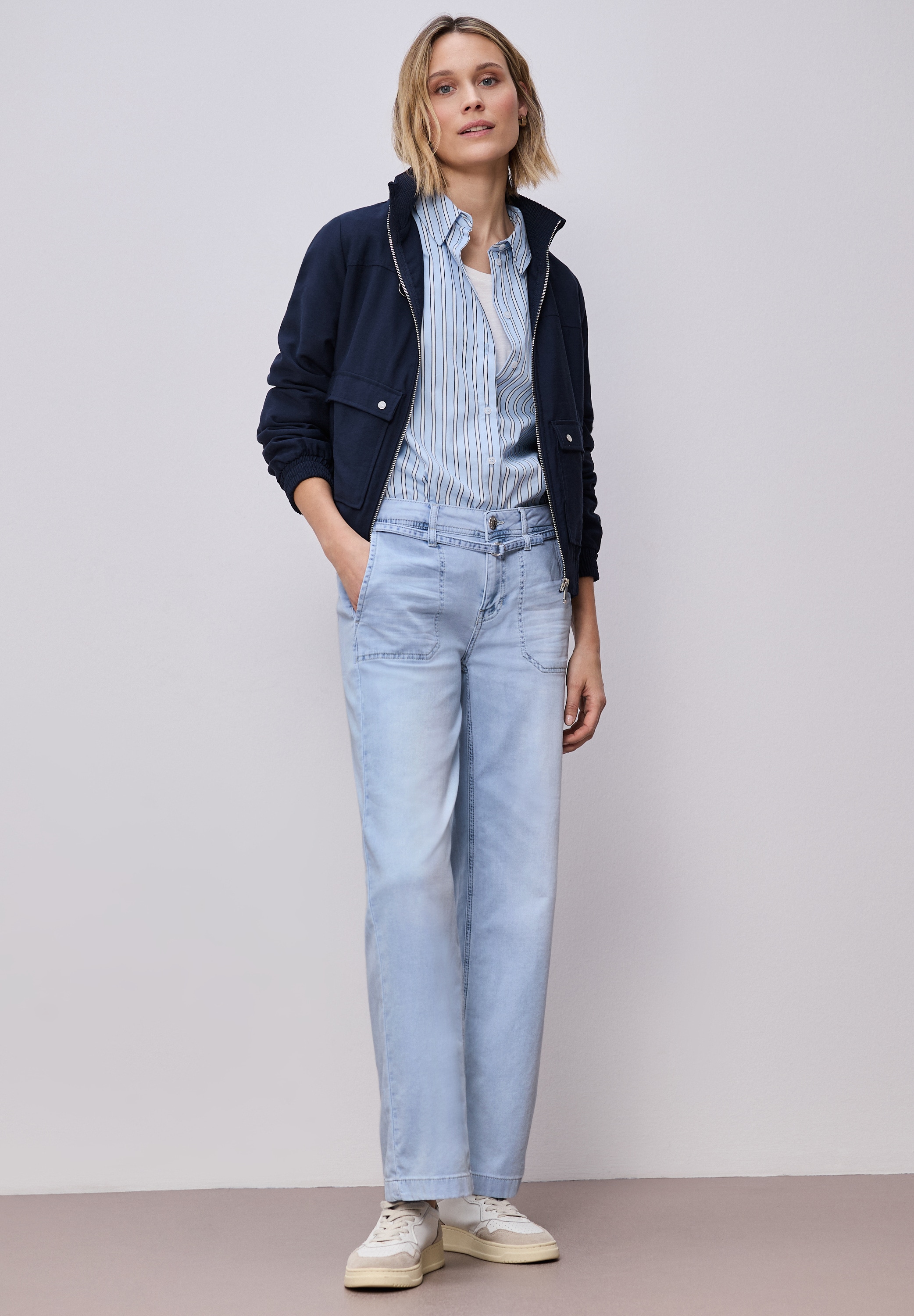 STREET ONE Loose-fit-Jeans »Style Emee« mit Taschen