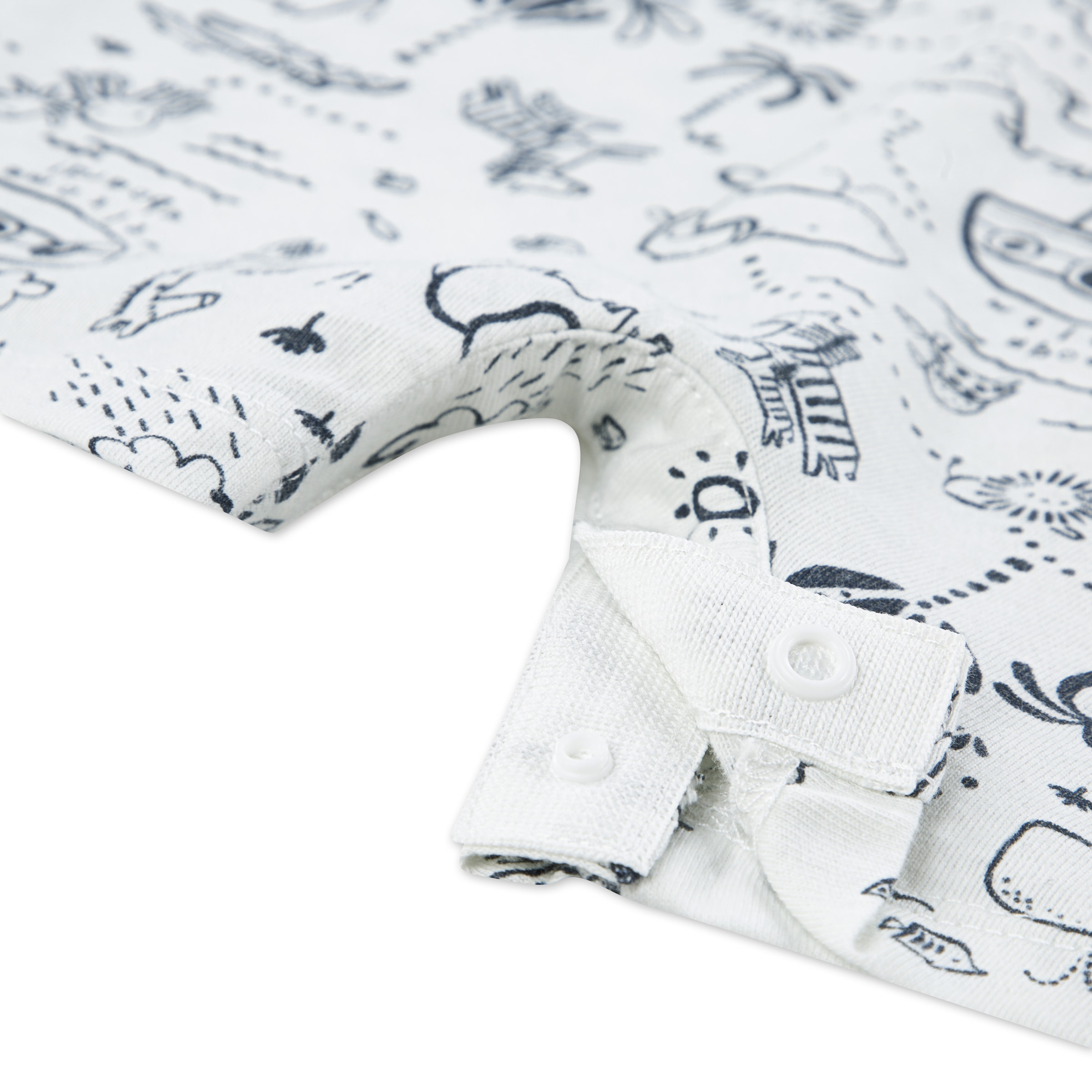 HUGGIES babywear Starterpaket, mit Dinosaurier Print