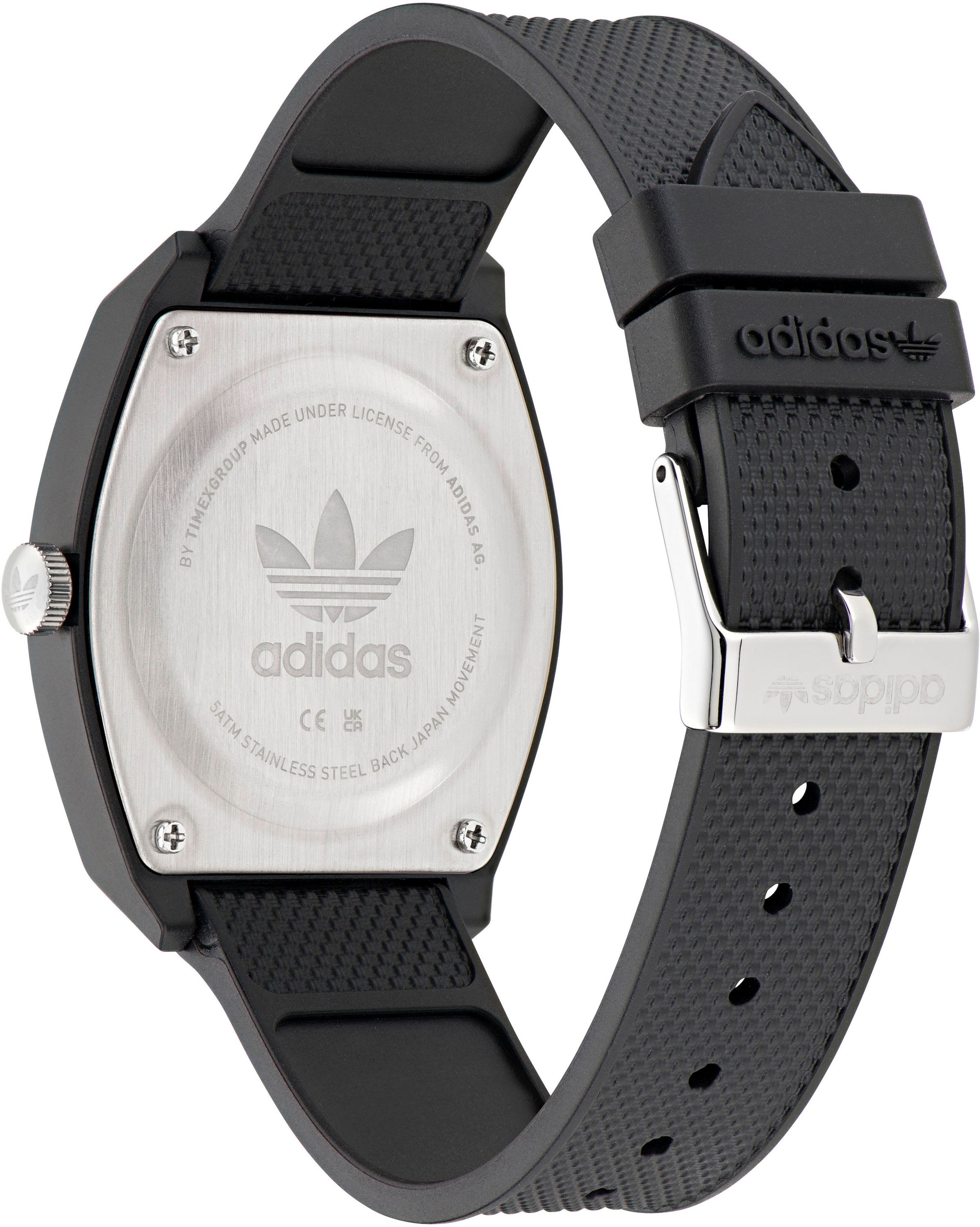 adidas Originals Quarzuhr »PROJECT TWO GRFX«, Armbanduhr, Damenuhr, Herrenuhr, unisex, analog