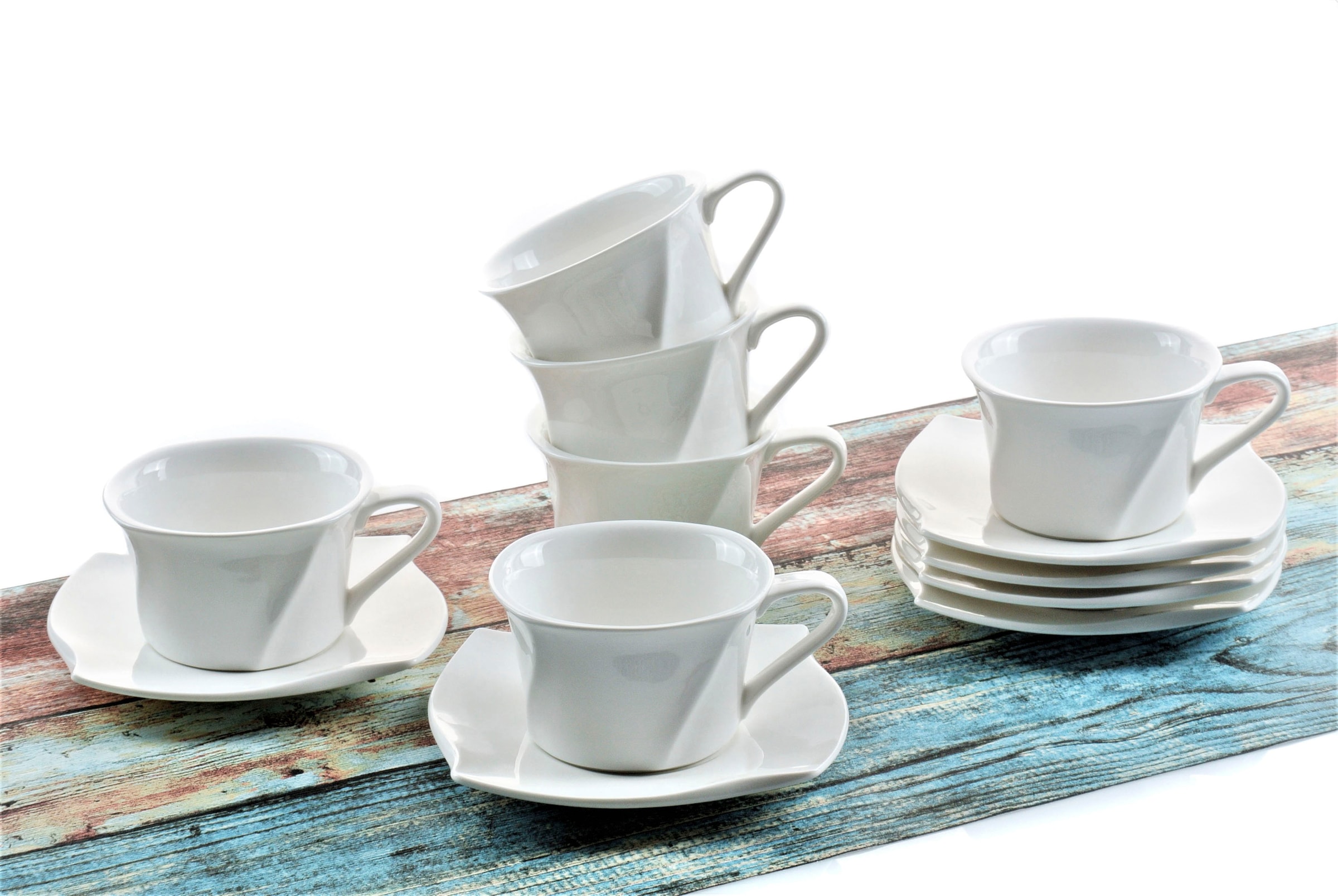 Retsch Arzberg Kaffeeservice »Geschirr-Set, Service Emotion« Spülmaschinenfest, 18 Teile, für 6 Personen