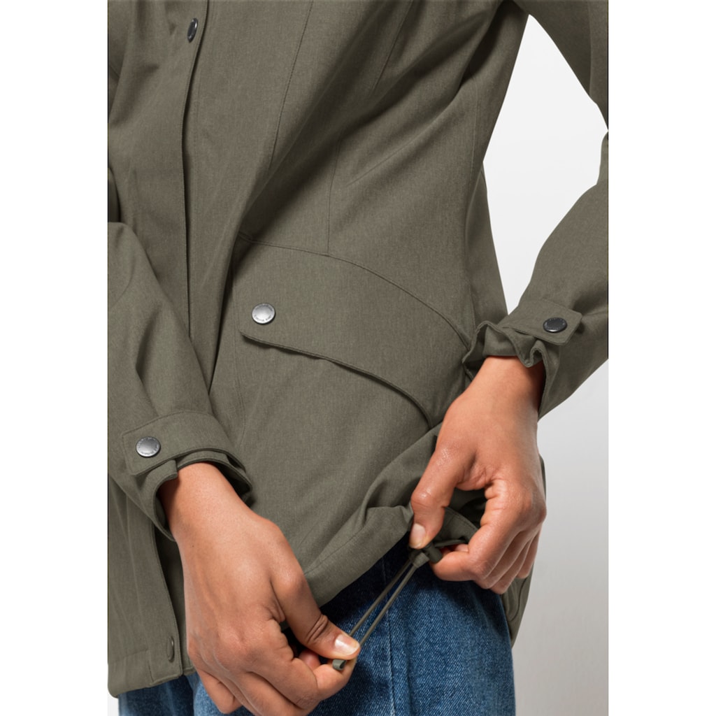 Jack Wolfskin Winterjacke »PARK AVENUE JACKET«, mit Kapuze