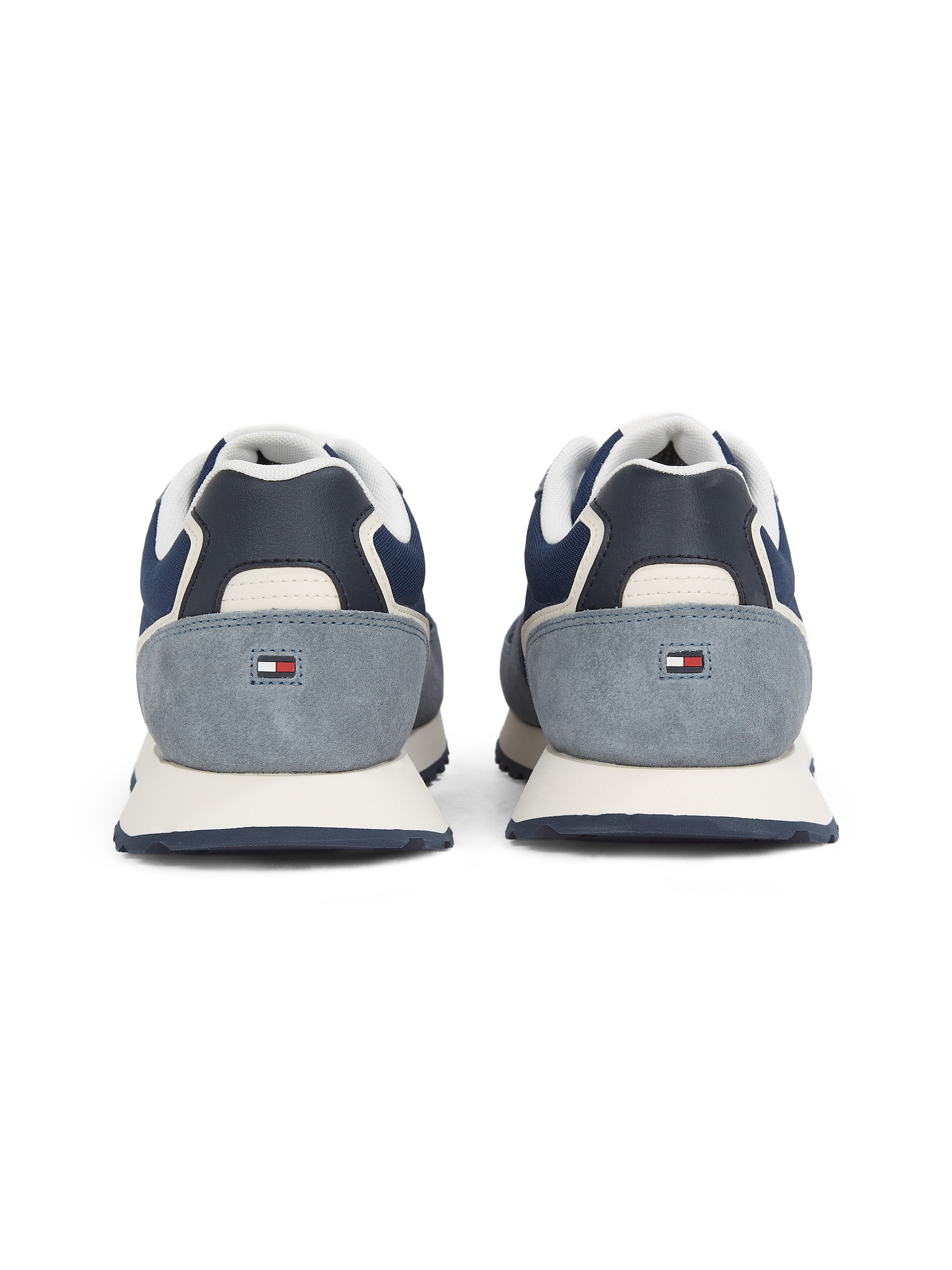 Tommy Hilfiger Plateausneaker »NEW RUNNER EVA MIX«, Freizeitschuh, Halbschuh, Schnürschuh mit Kontrastbesätzen