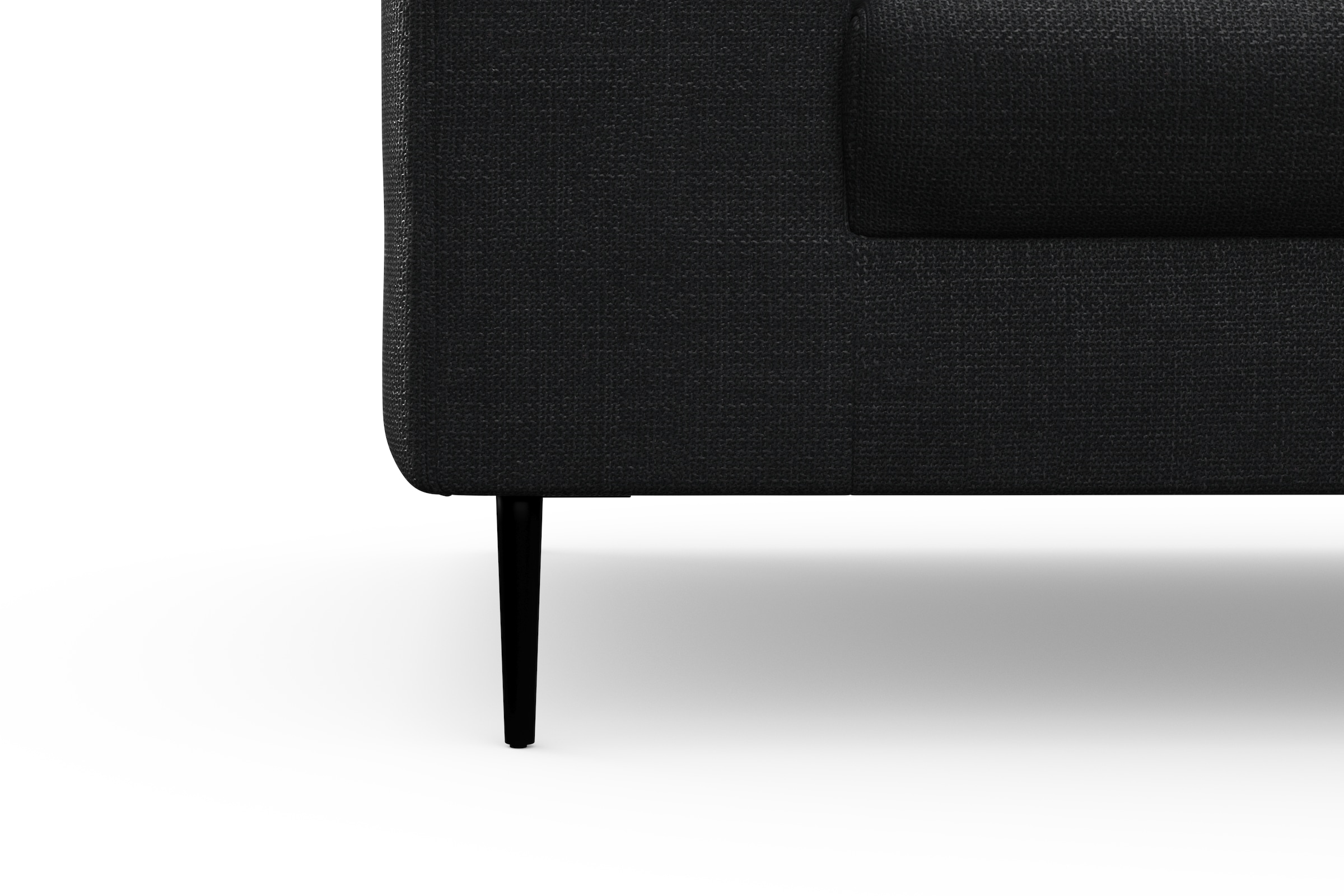 DOMO collection Ecksofa »Modica kompakt und elegant, Breite 244, L-Form«, moderne Optik mit extrabreiter Recamiere, auch in Cord