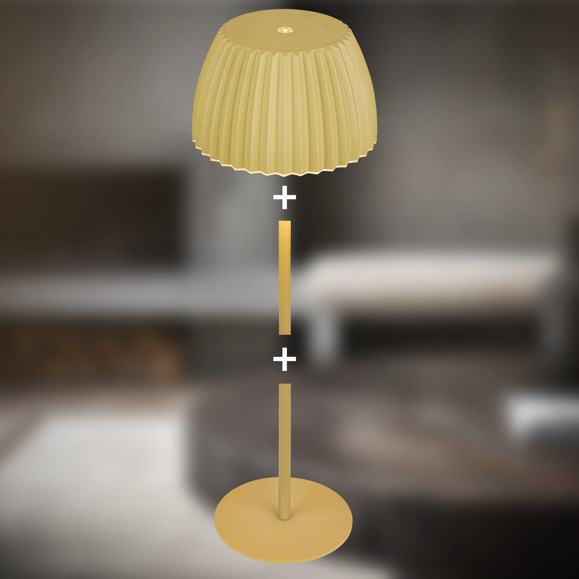 Briloner Leuchten LED Tischleuchte »Akku LED Tischleuchte« LED-Modul